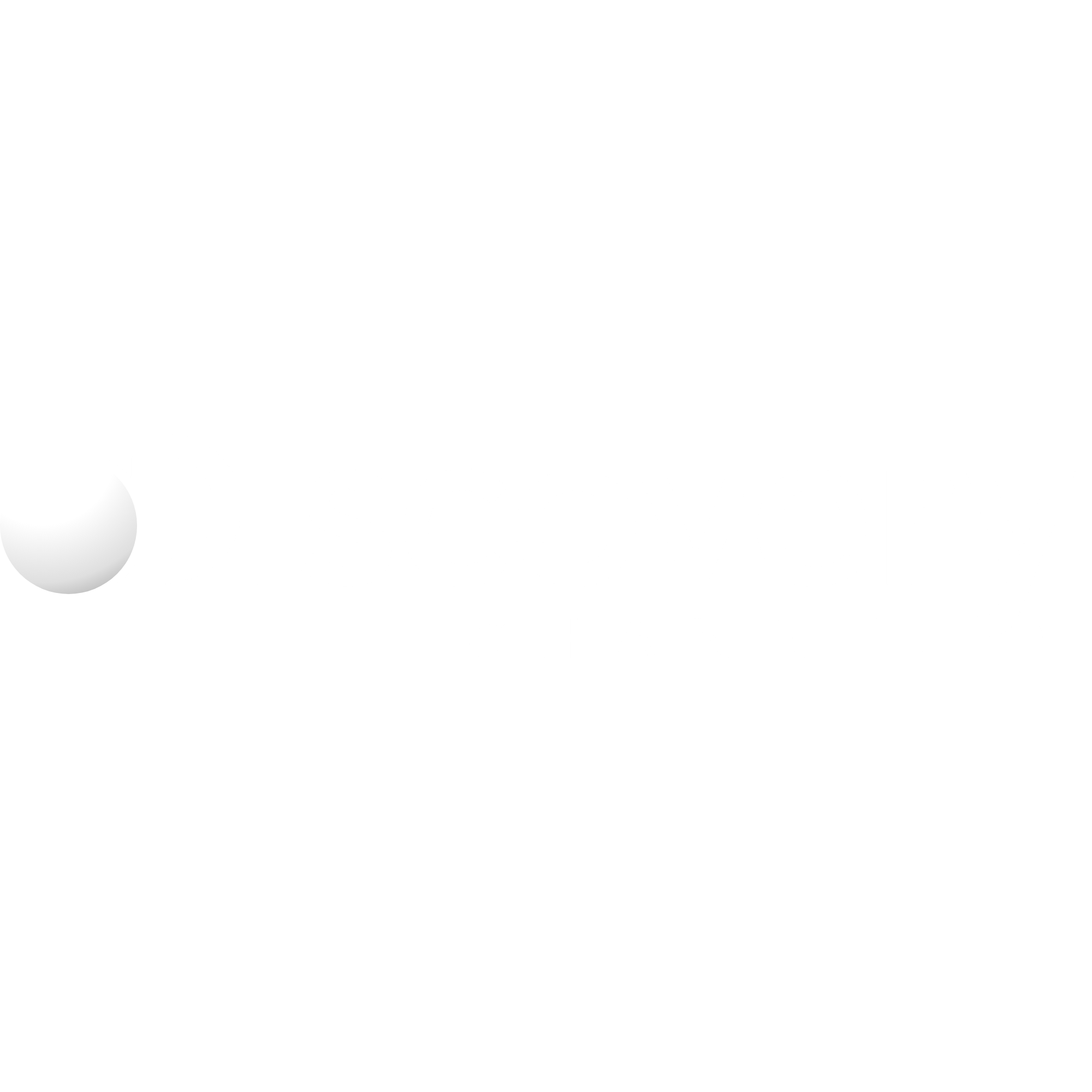 A logo of the Discovery channel in white