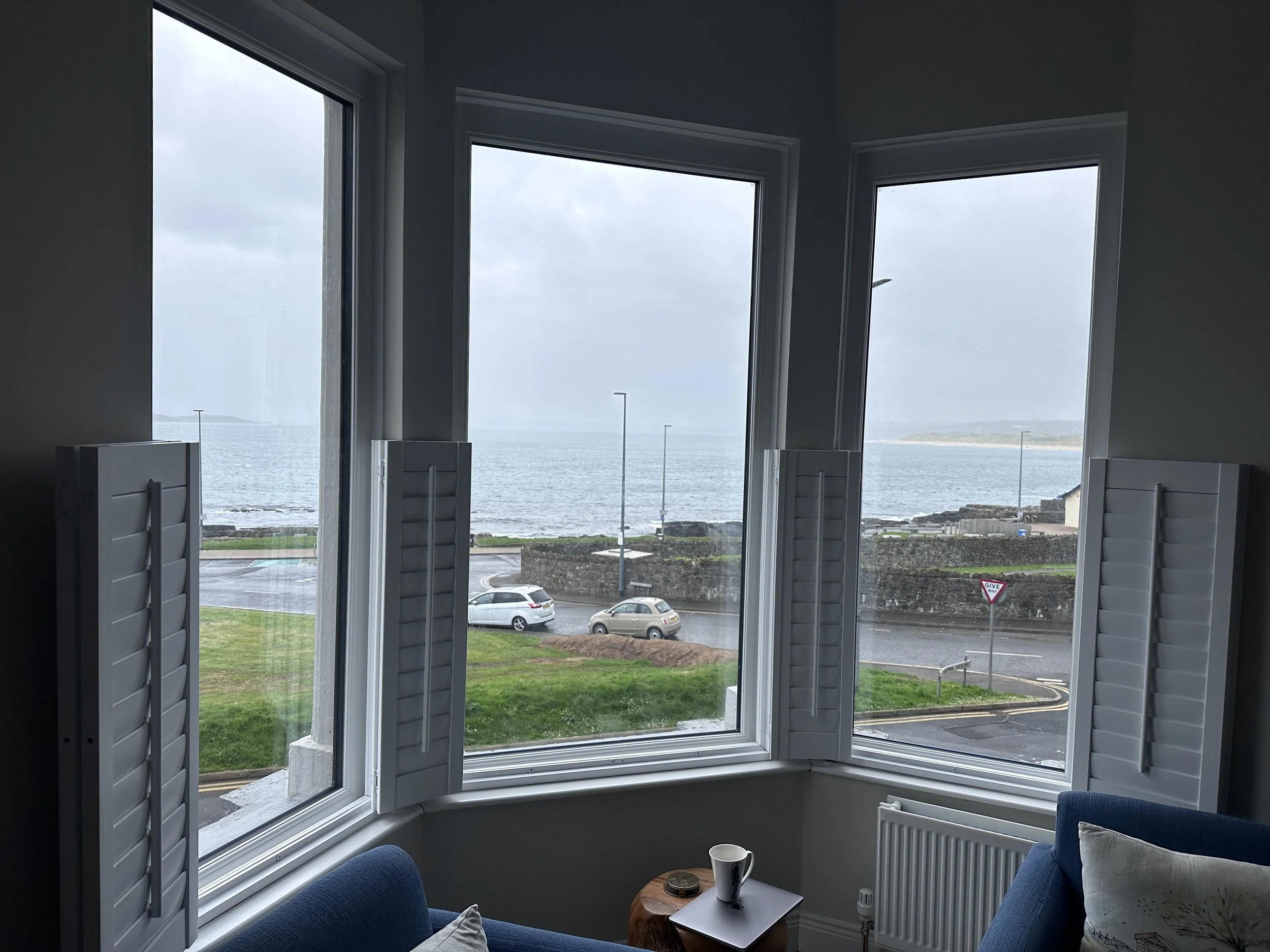 View from the front. Unfortunatel slightly misty.