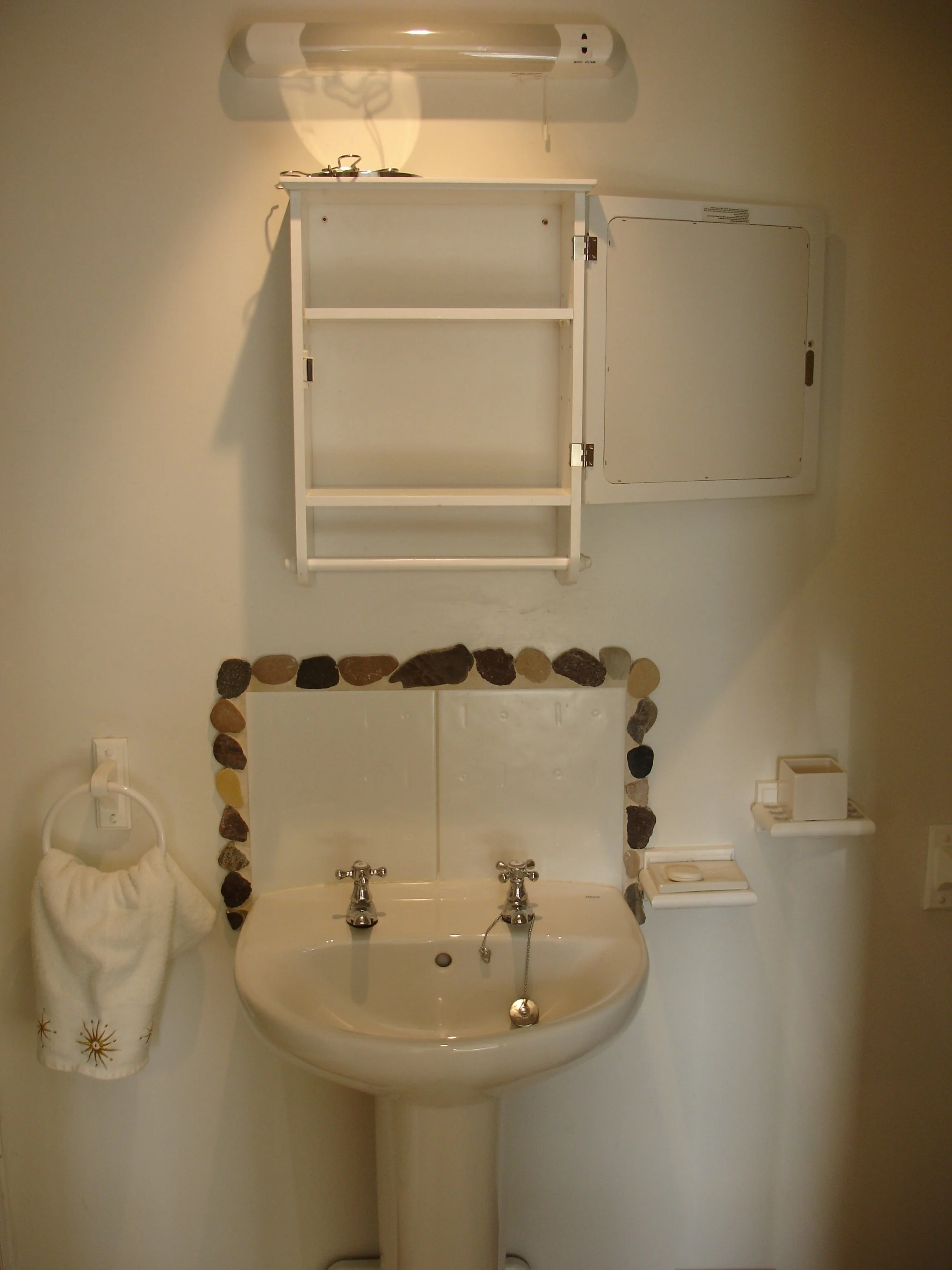 Washhand basin the bathroom
