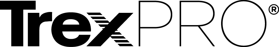 The TrexPro logo in black with stylized text.