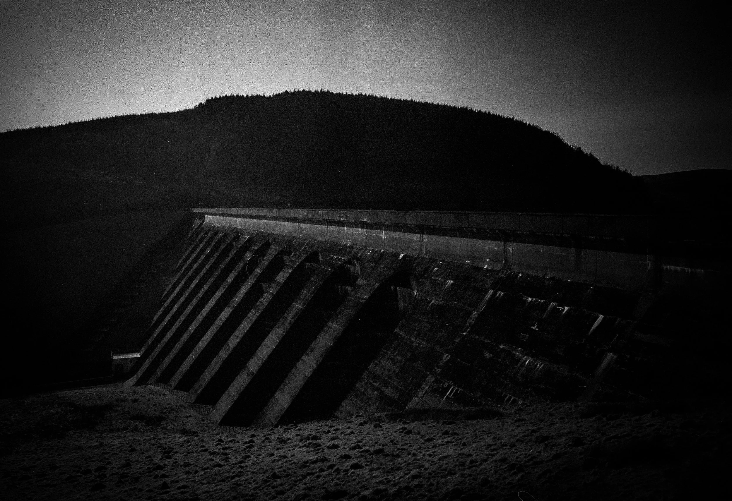 Dam at night, B&W film.jpg
