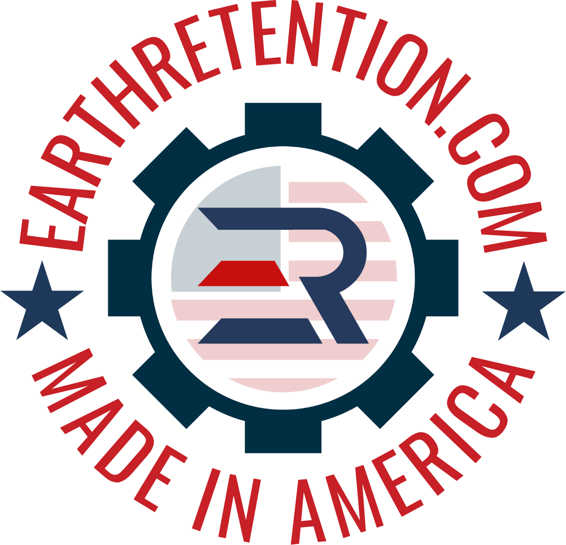 Earth Retention's Made in America Logo - BABA
