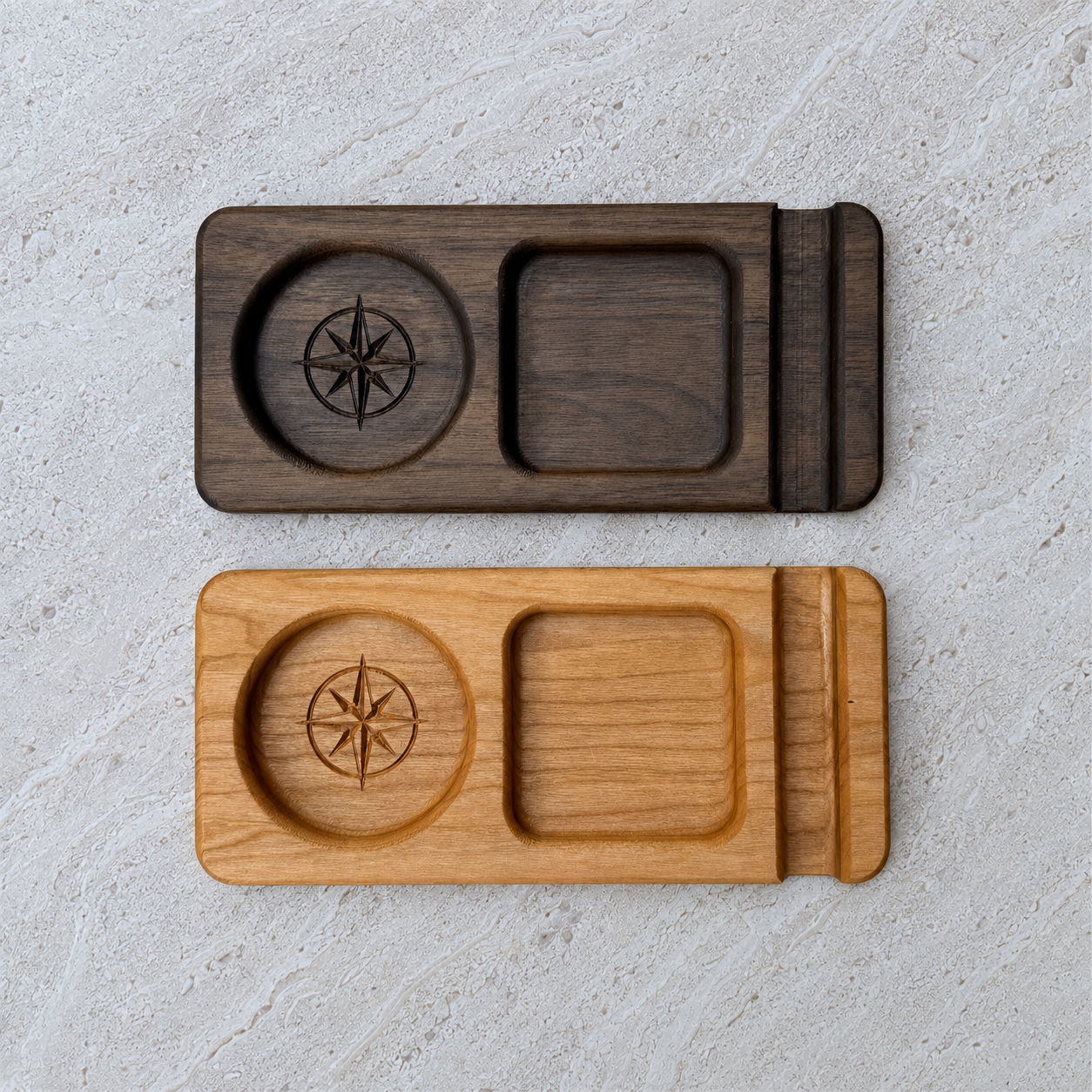 Personalized Cigar & Bourbon Tray