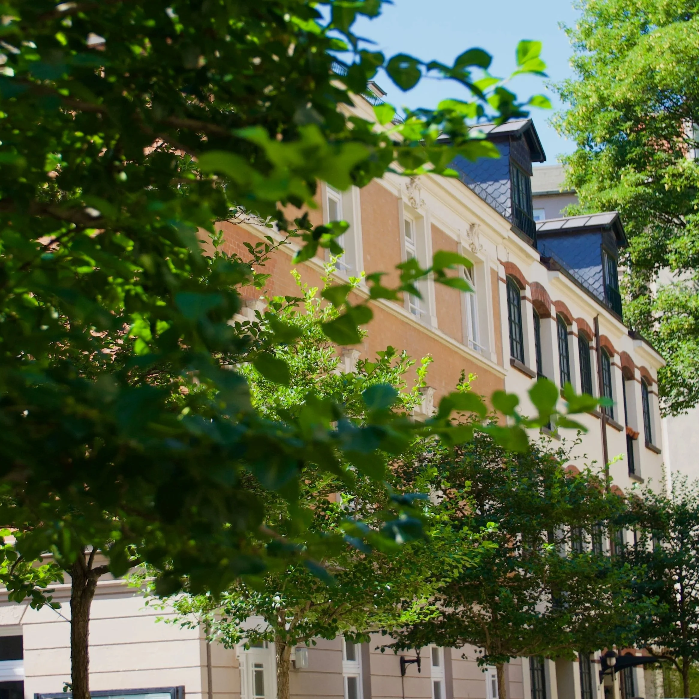 Gepflegtes Wohngebäude im Grünen – Hausverwaltung für Wohnungseigentümer