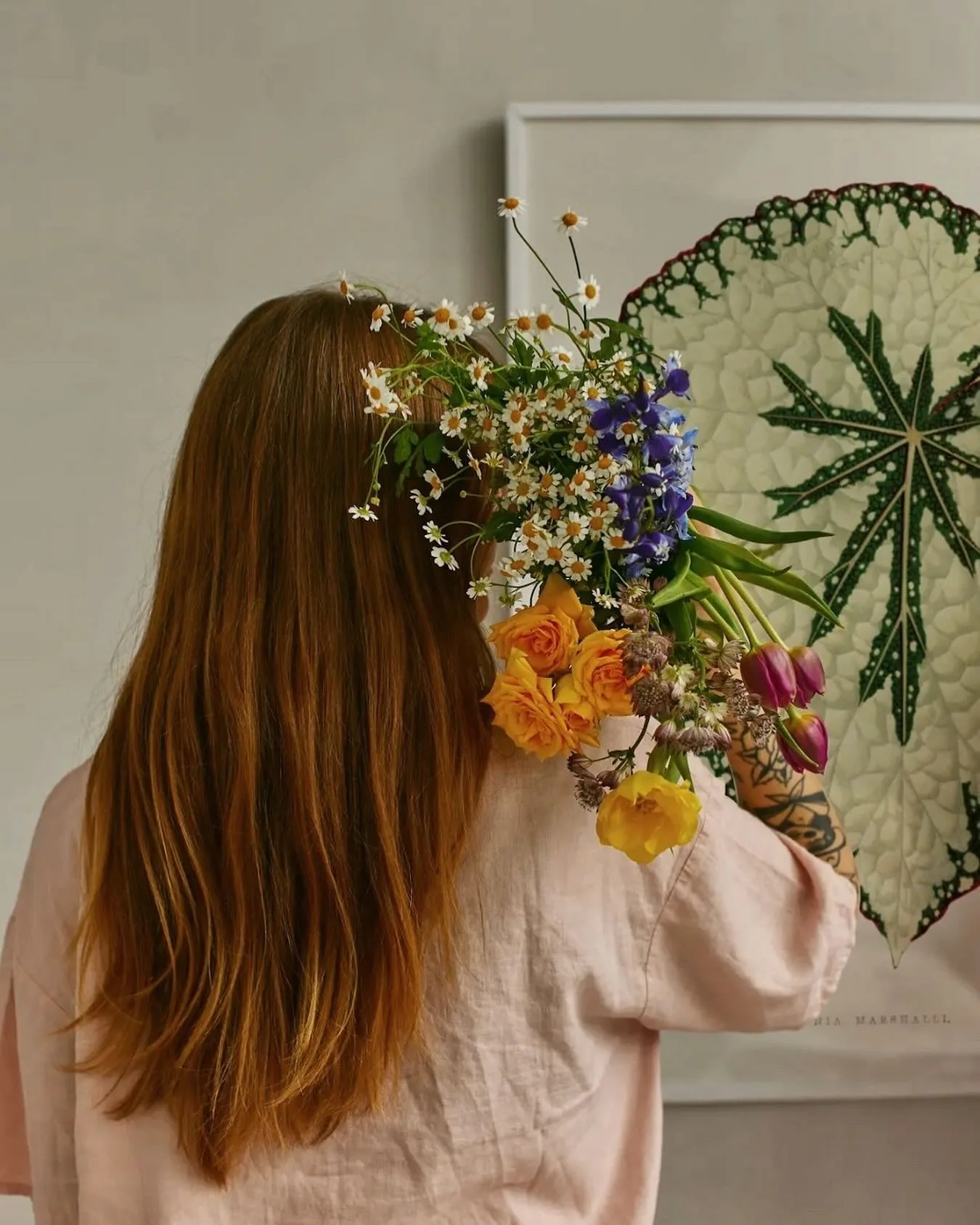 🌸 Just putting this image here to keep living in the joy of this shoot and collection. Working on the branding and visual identity of Opposite Wall has been an amazing journey and I&rsquo;ve loved being able to tell that story through the print coll