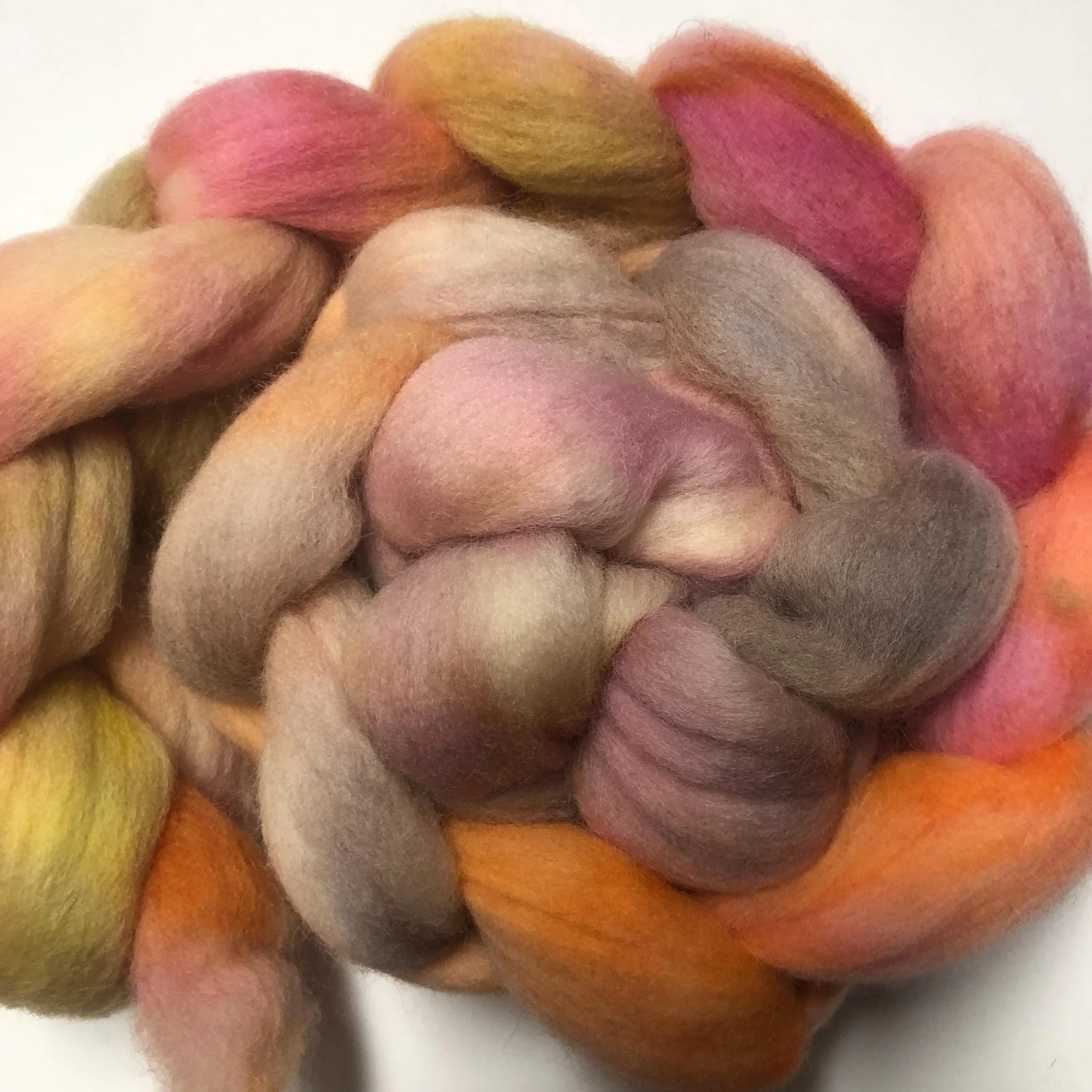 Anemone 4 oz South American Wool Combed Top