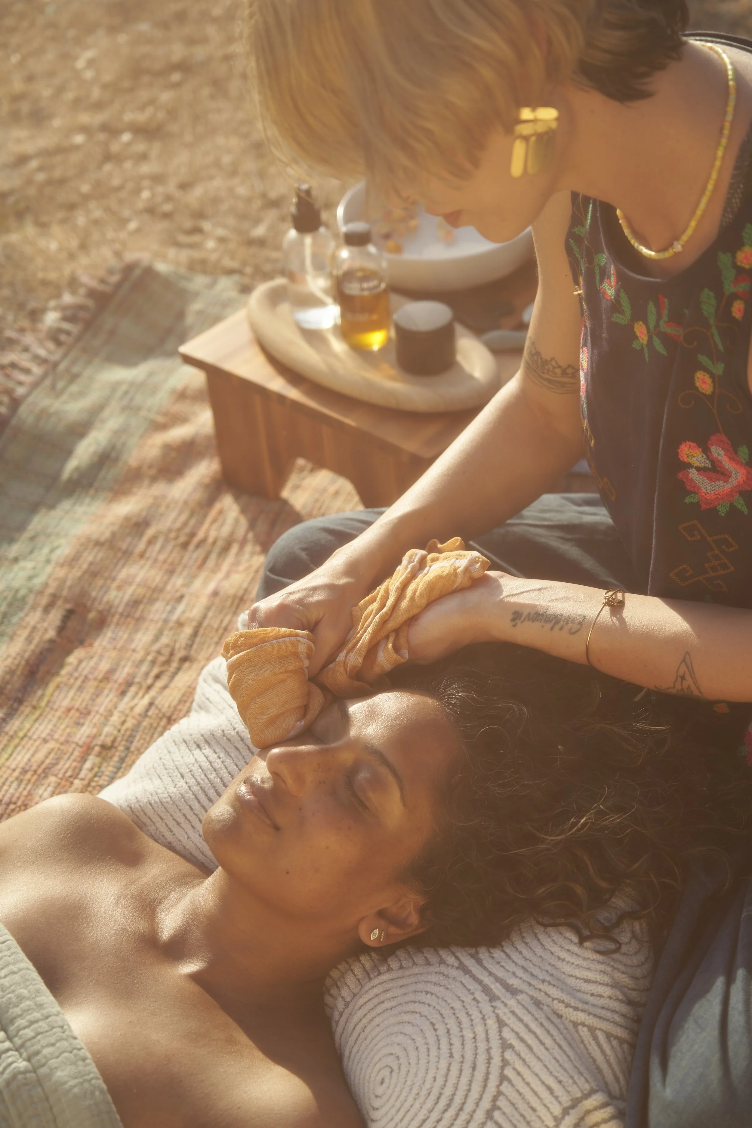 photo by NicoleCudzilo, holistic facial, facial massage, esthetician