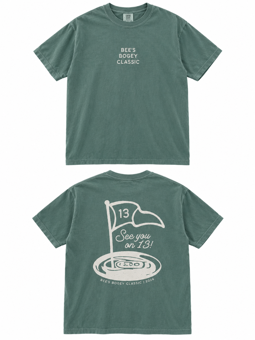 2026 Bee's Bogey Classic Comfort Colors Tee