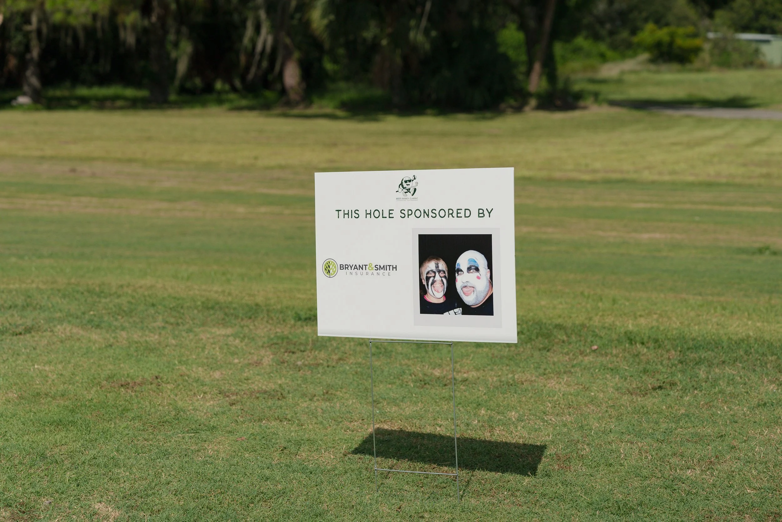 Hole Sponsorship Sign