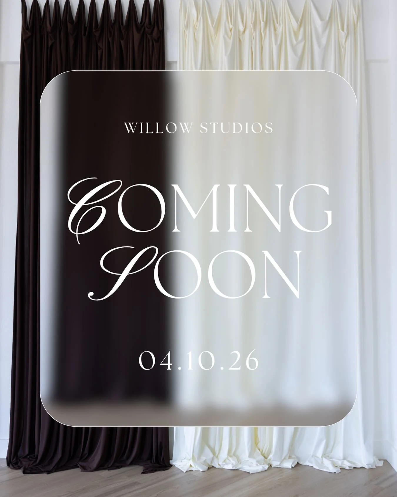 Mark your calendars!! 🗓️ Our grand opening is this Friday! See you so soon KC!! 

#kansascityphotostudio #willowstudios #kcphotostudio