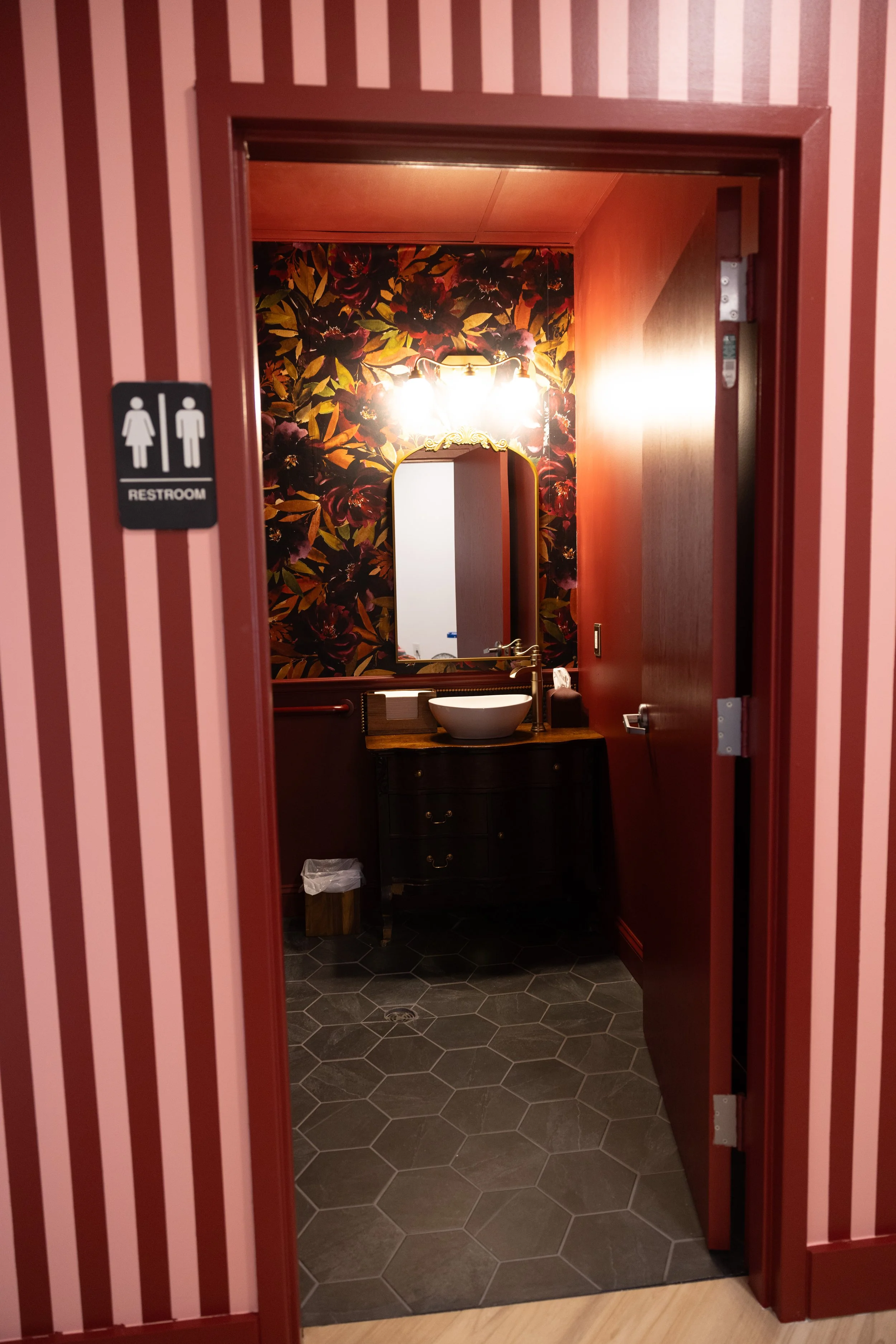 Bathroom for changing