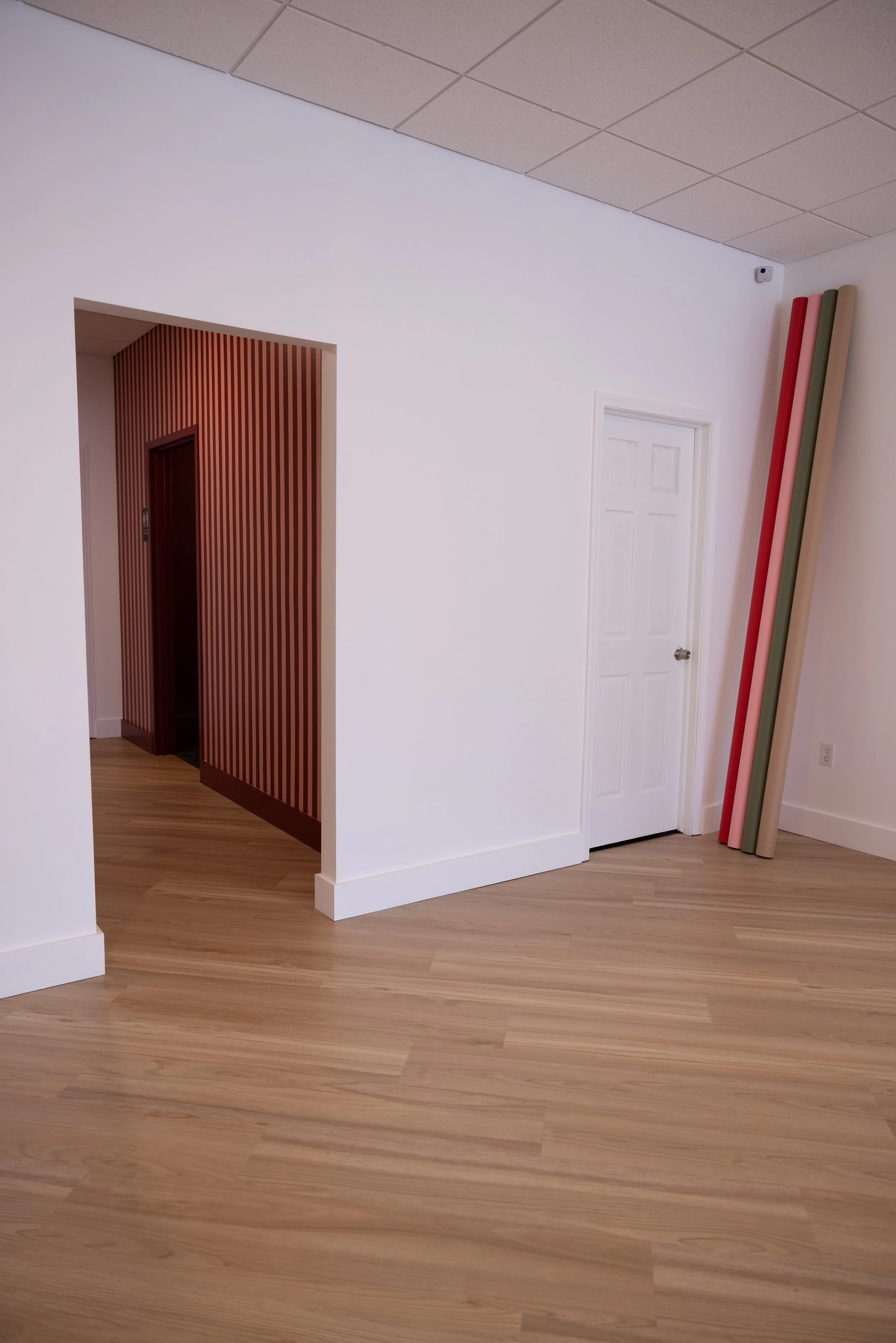 Entrance to office + extra backdrop options