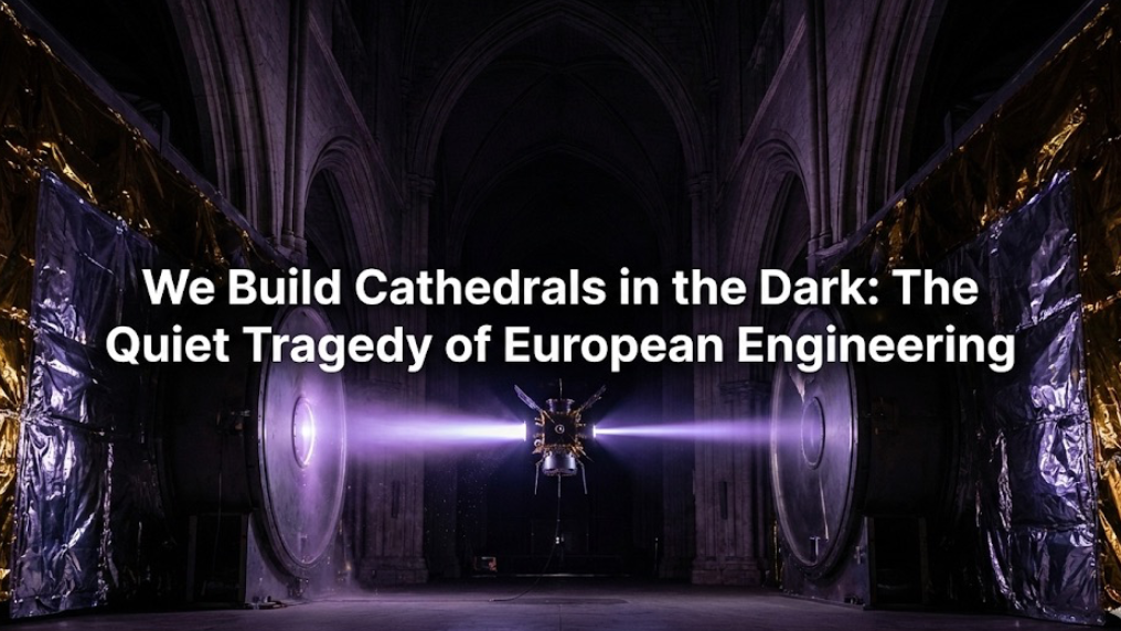 We Build Cathedrals in the Dark: The Quiet Tragedy of European Engineering