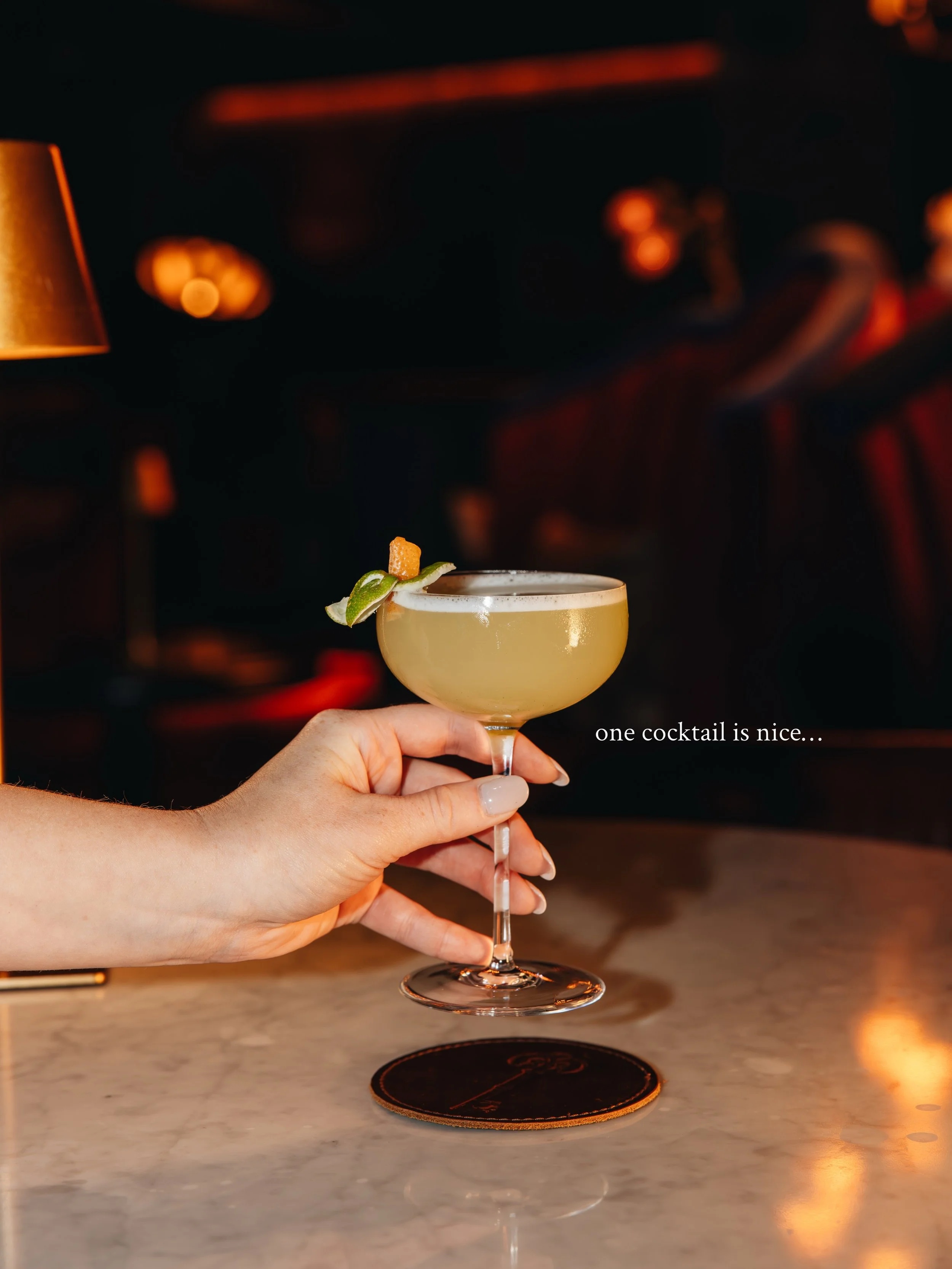 Happy hour is calling your name. 🥃🍸