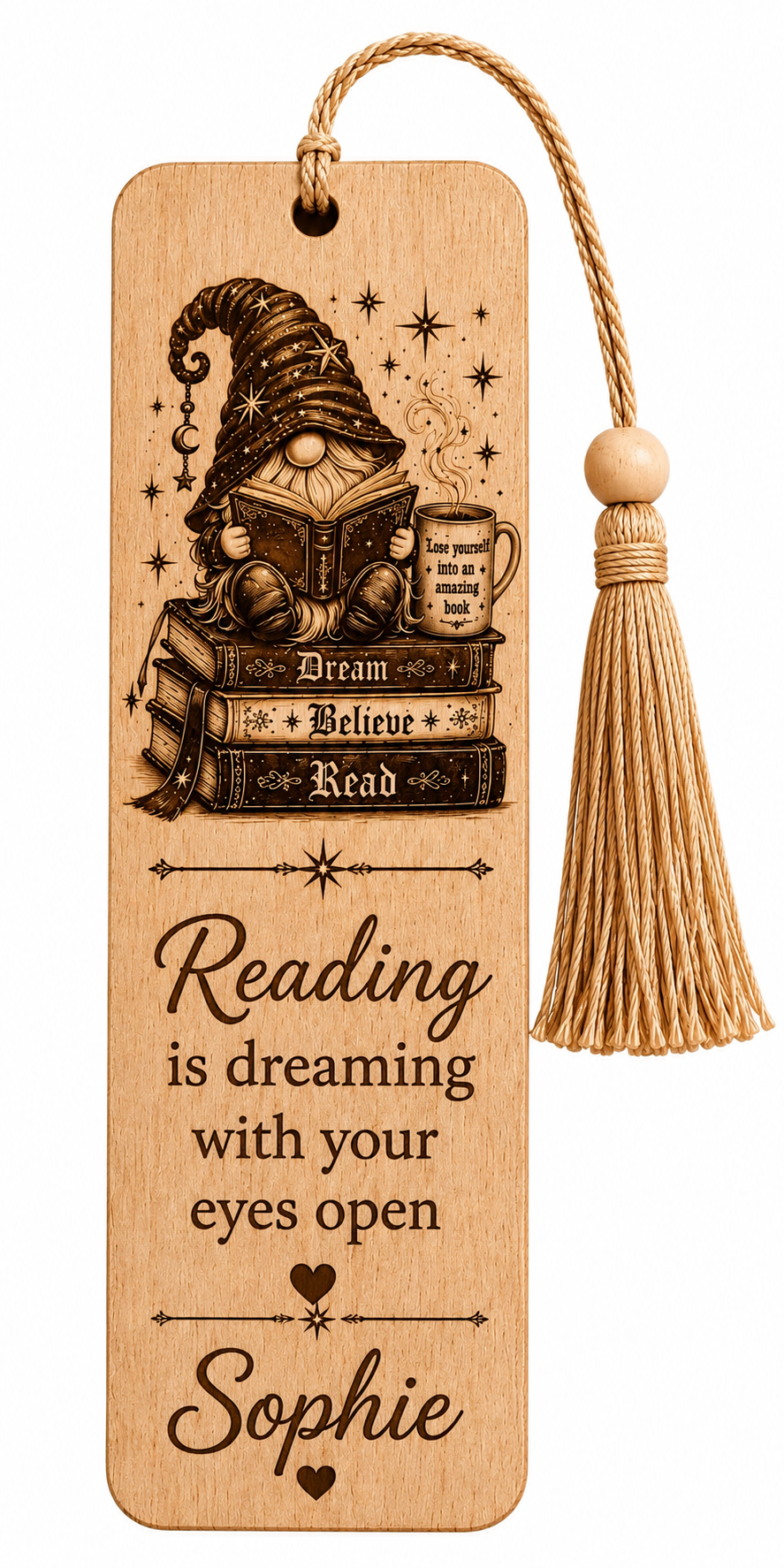 Personalised bookmark