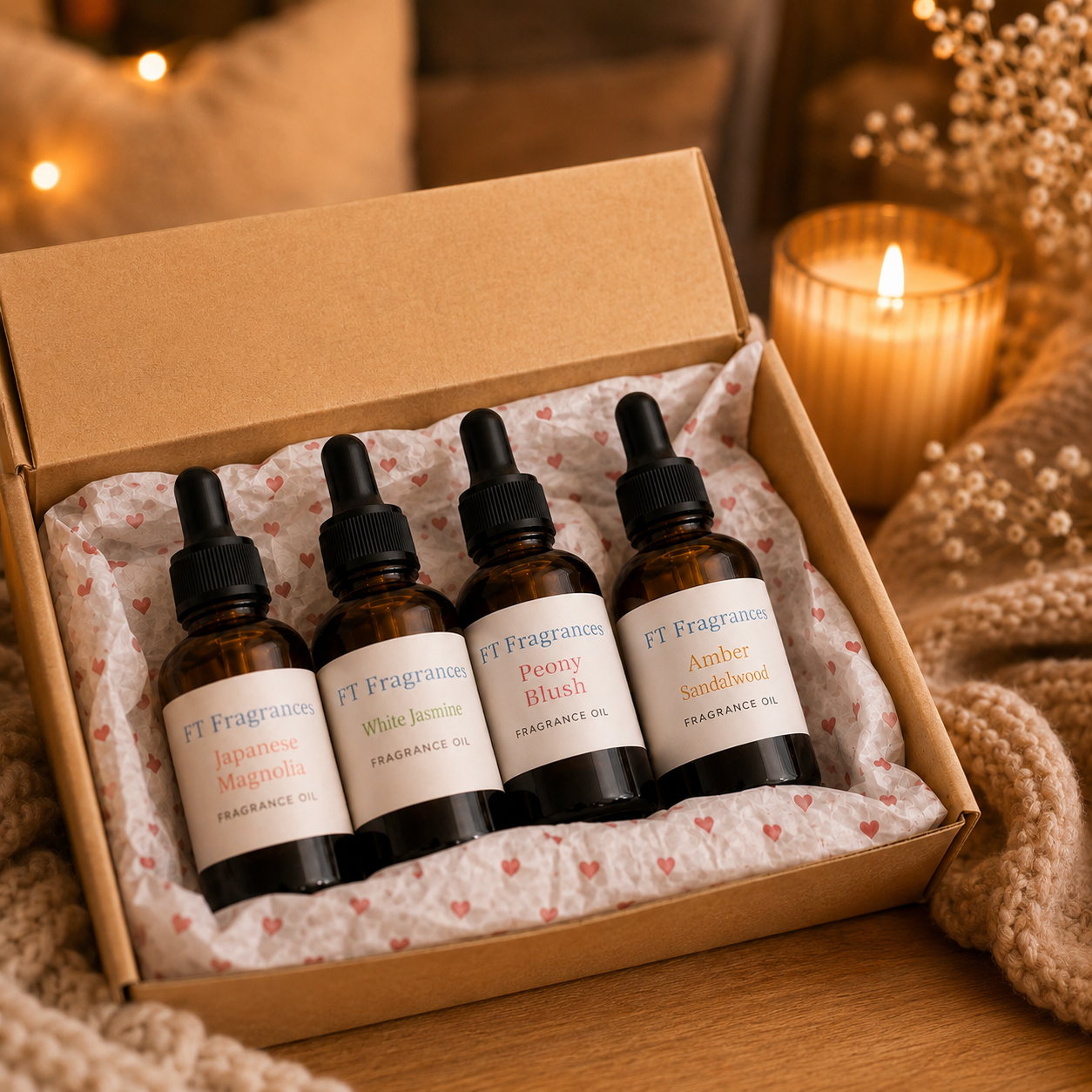 Luxury Fragrance oil gift set