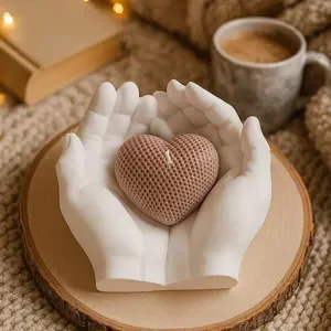 hand holding a heart