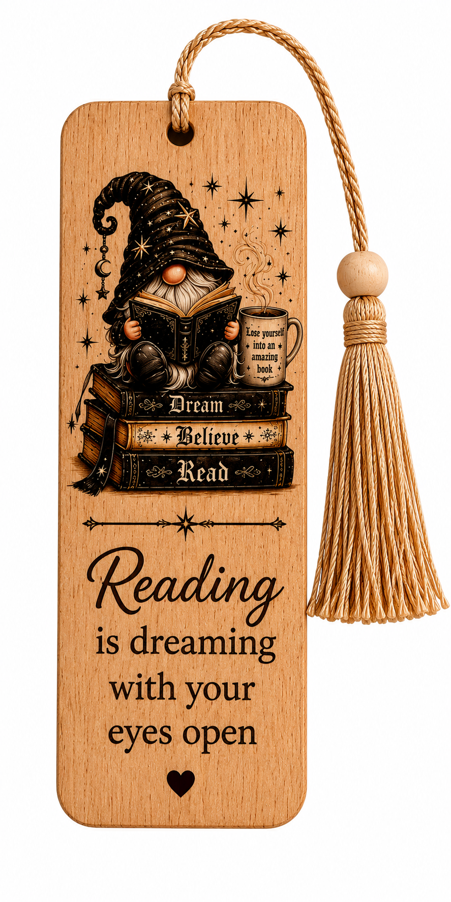 Engraved bookmark