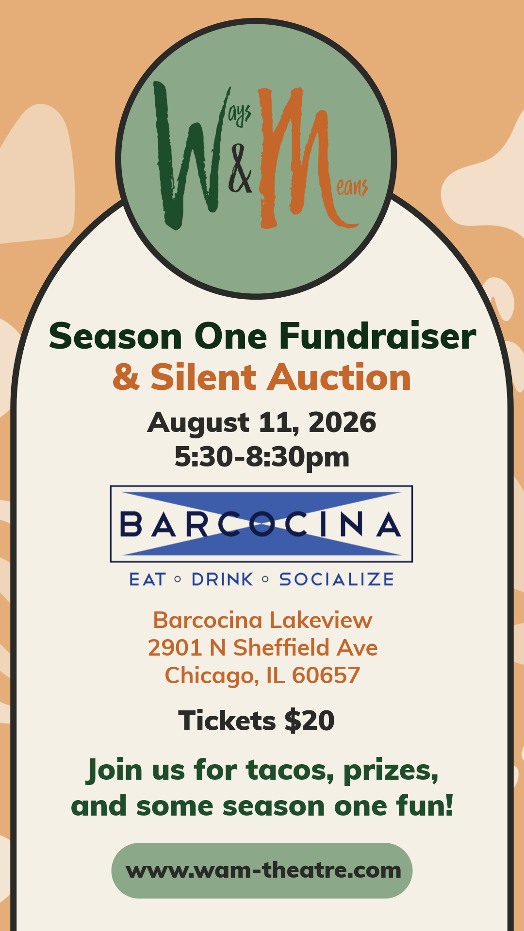 Season One Announcement & Silent Auction