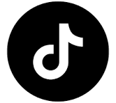 TikTok logo on a black background