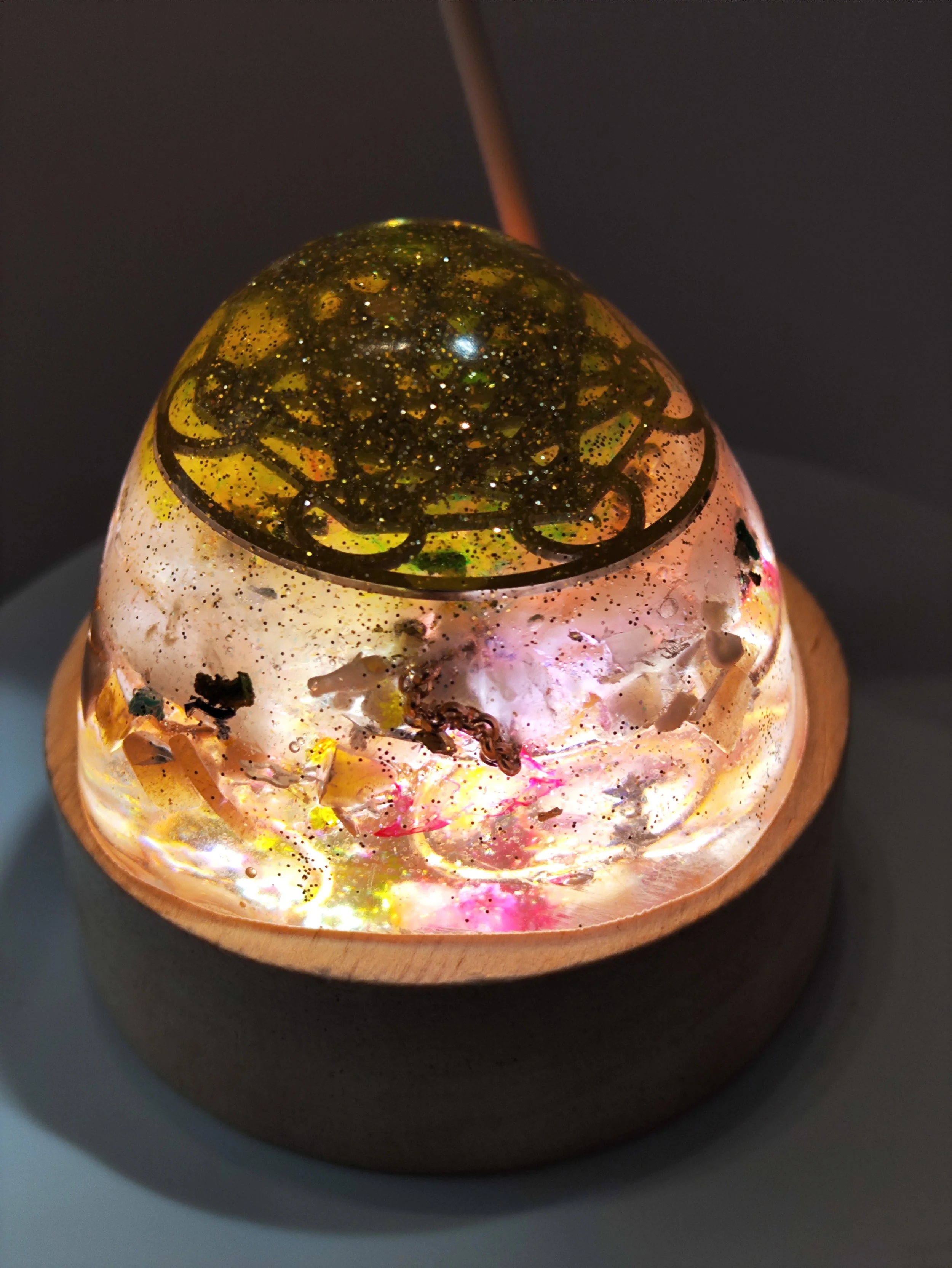 Dome orgonite Metatron