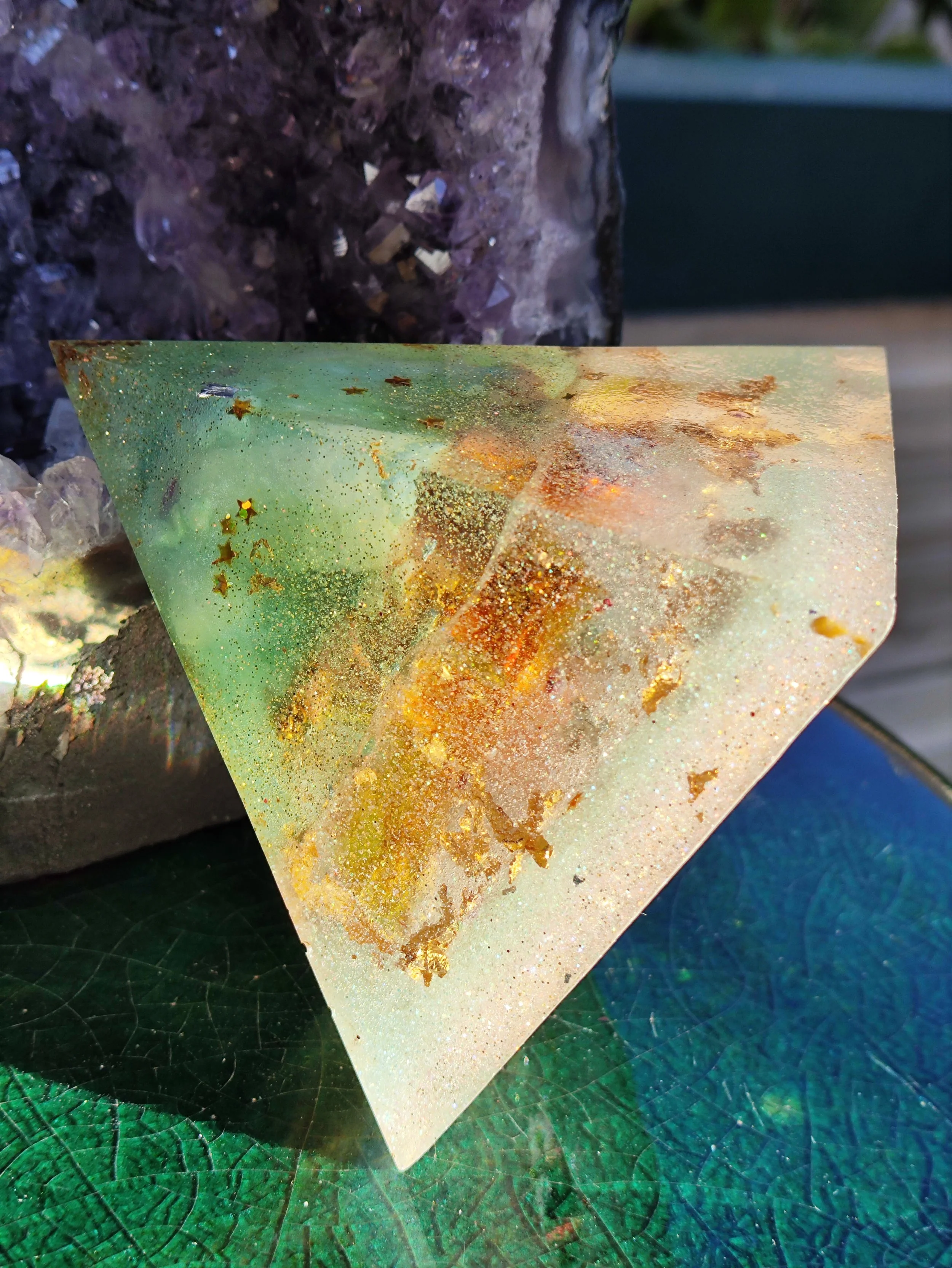 Orgonite pyramide