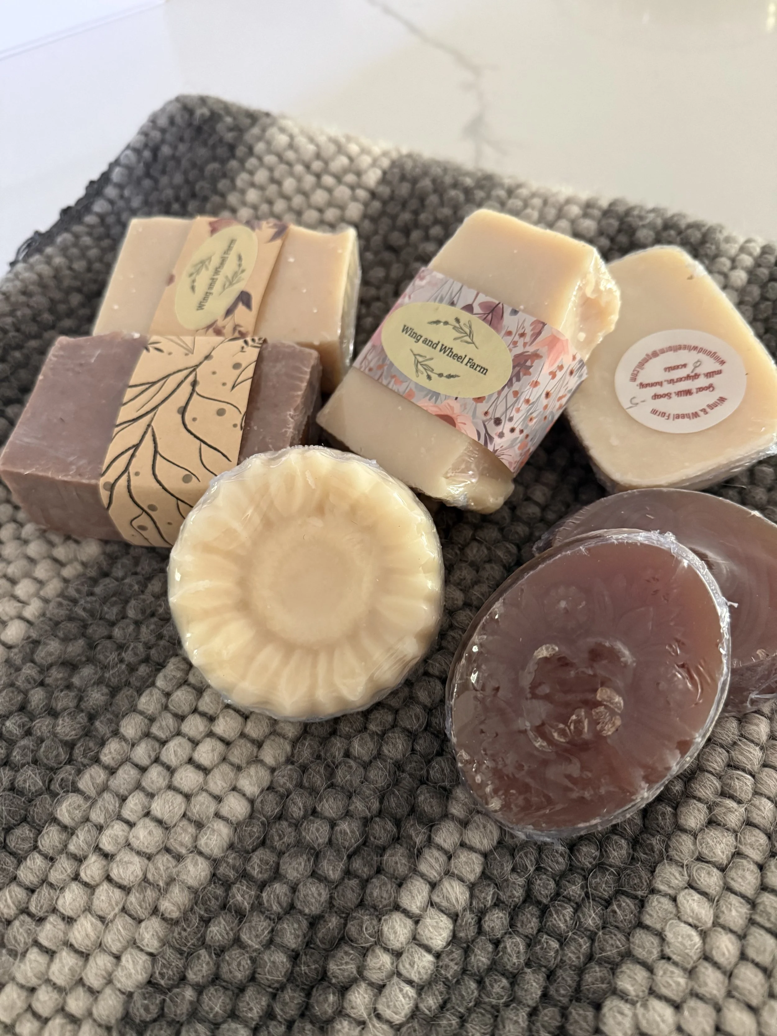 Scented Cold Press Goat Milk Soap