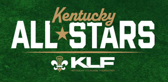 Kentucky All Stars logo with lacrosse emblem on green background.