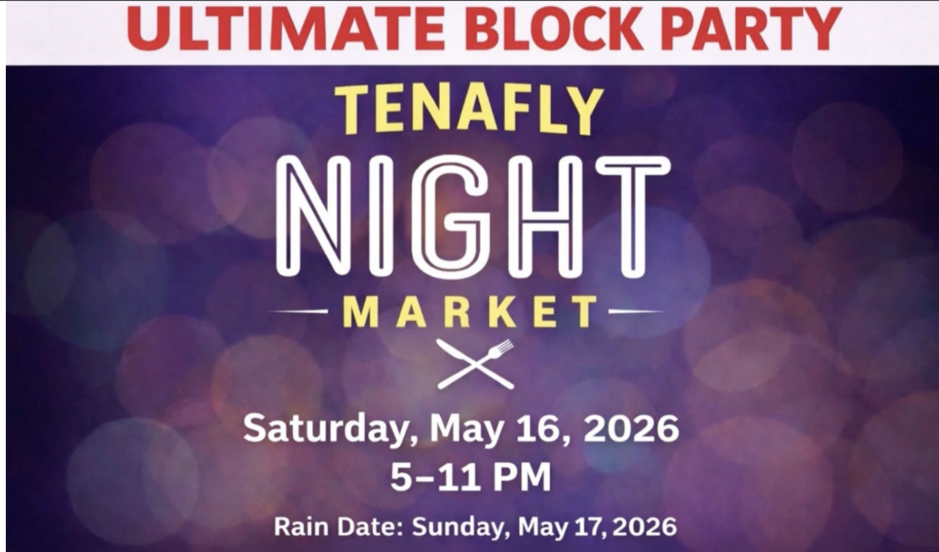 TENAFLY NIGHT MARKET