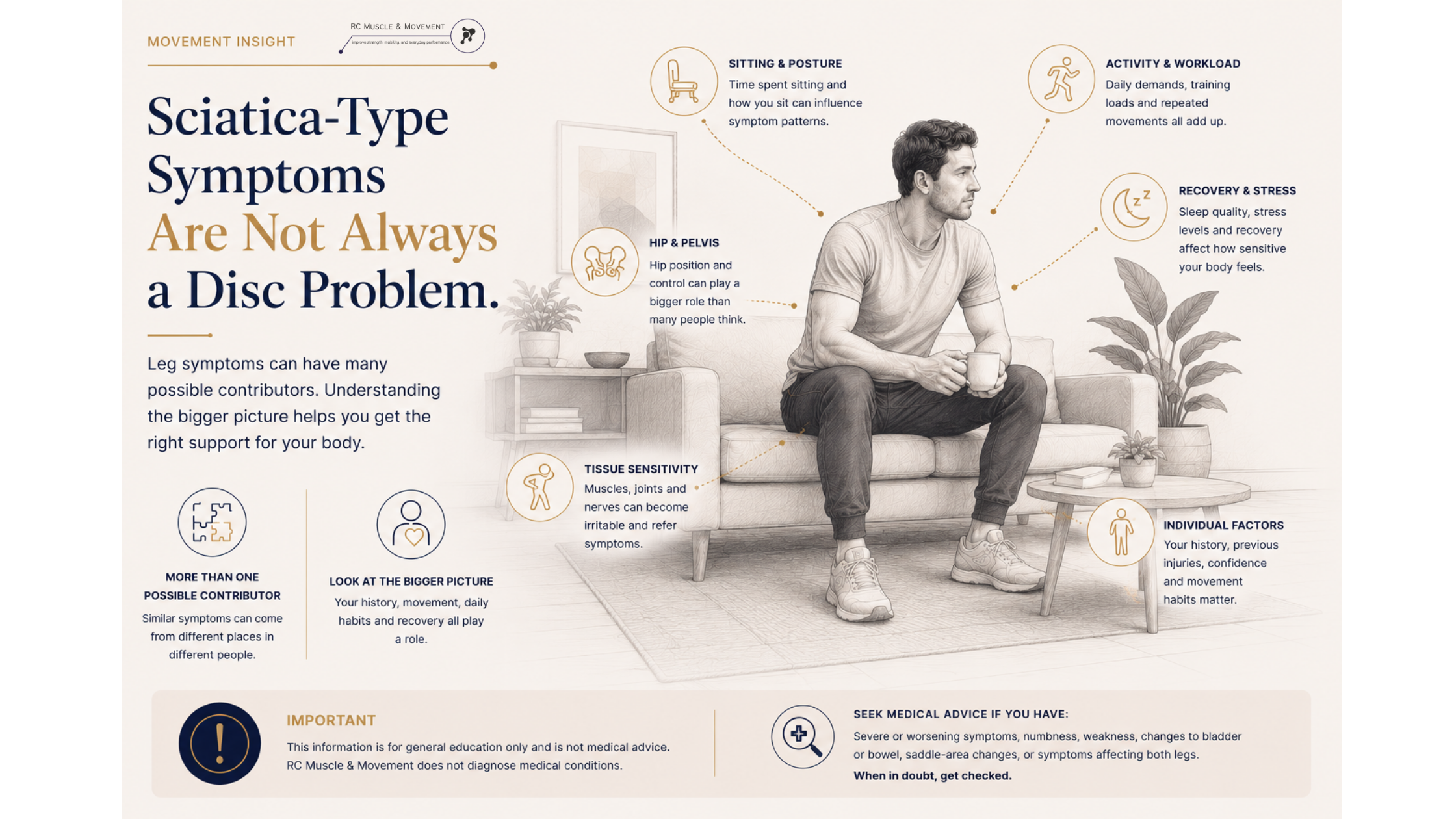 Sciatica-Type Symptoms Are Not Always a Disc Problem