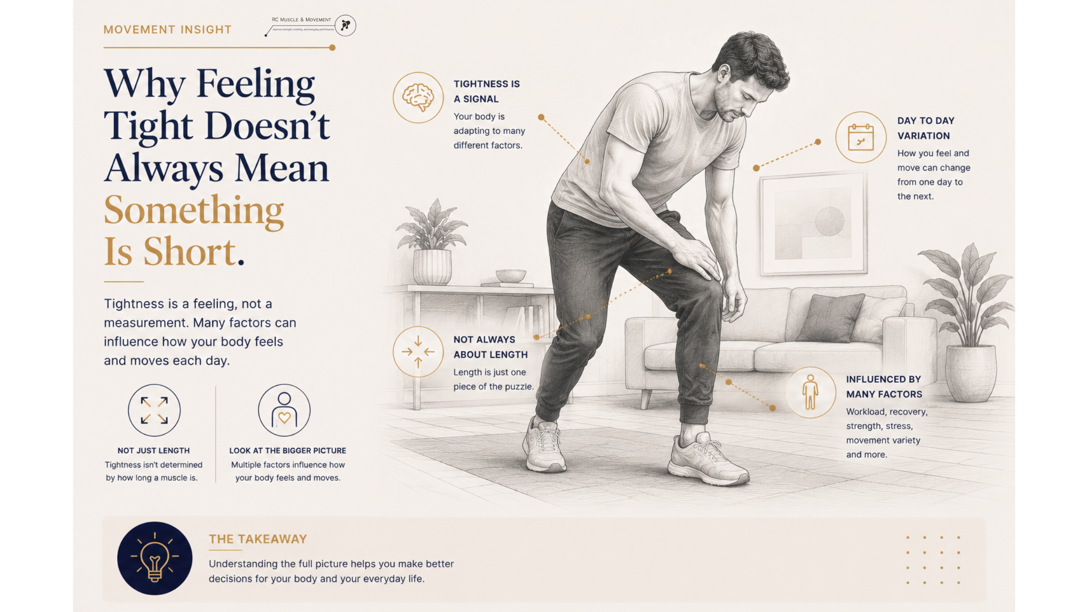 Why Feeling Tight Doesn’t Always Mean Something Is Short