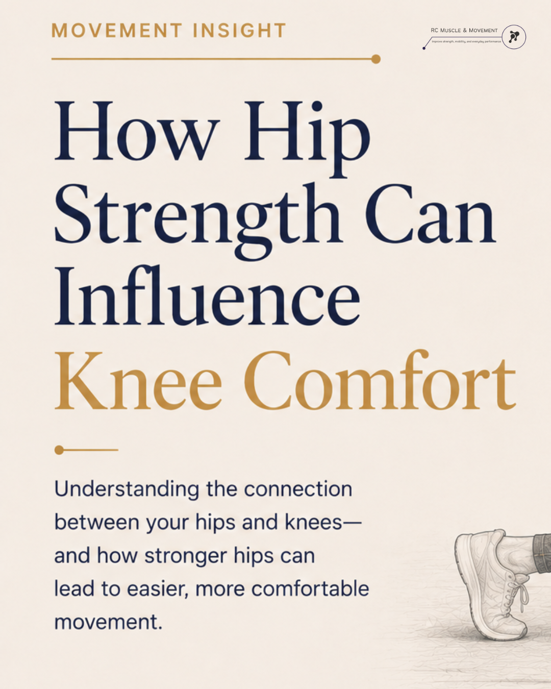 How Hip Strength Can Influence Knee Comfort