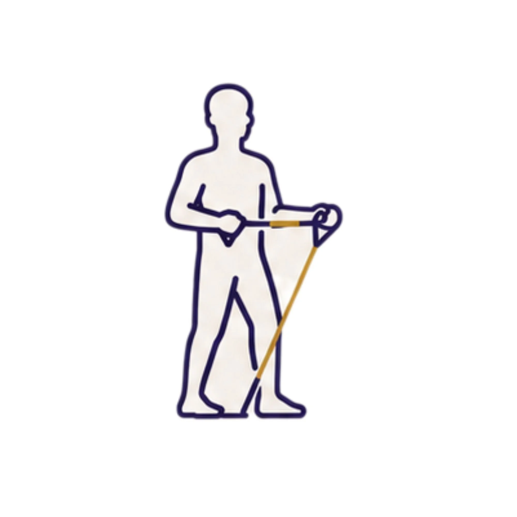 illustration of figure using resistance band