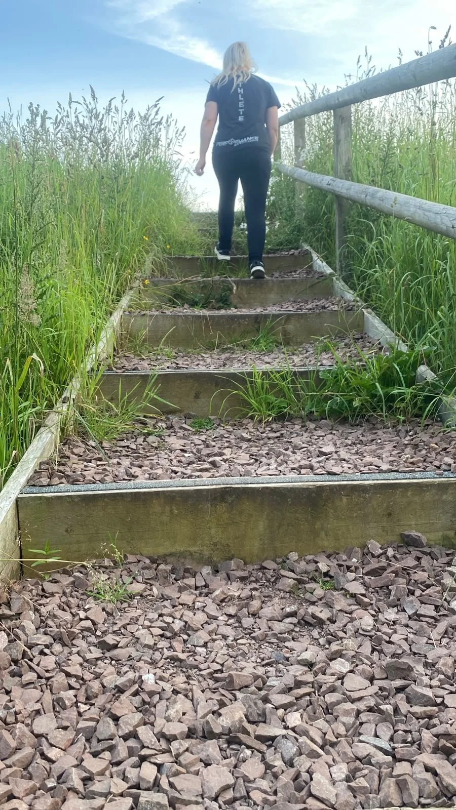 Adult walking during an everyday activity in East Kilbride