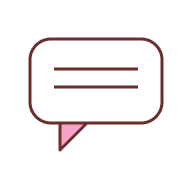 One speech icon