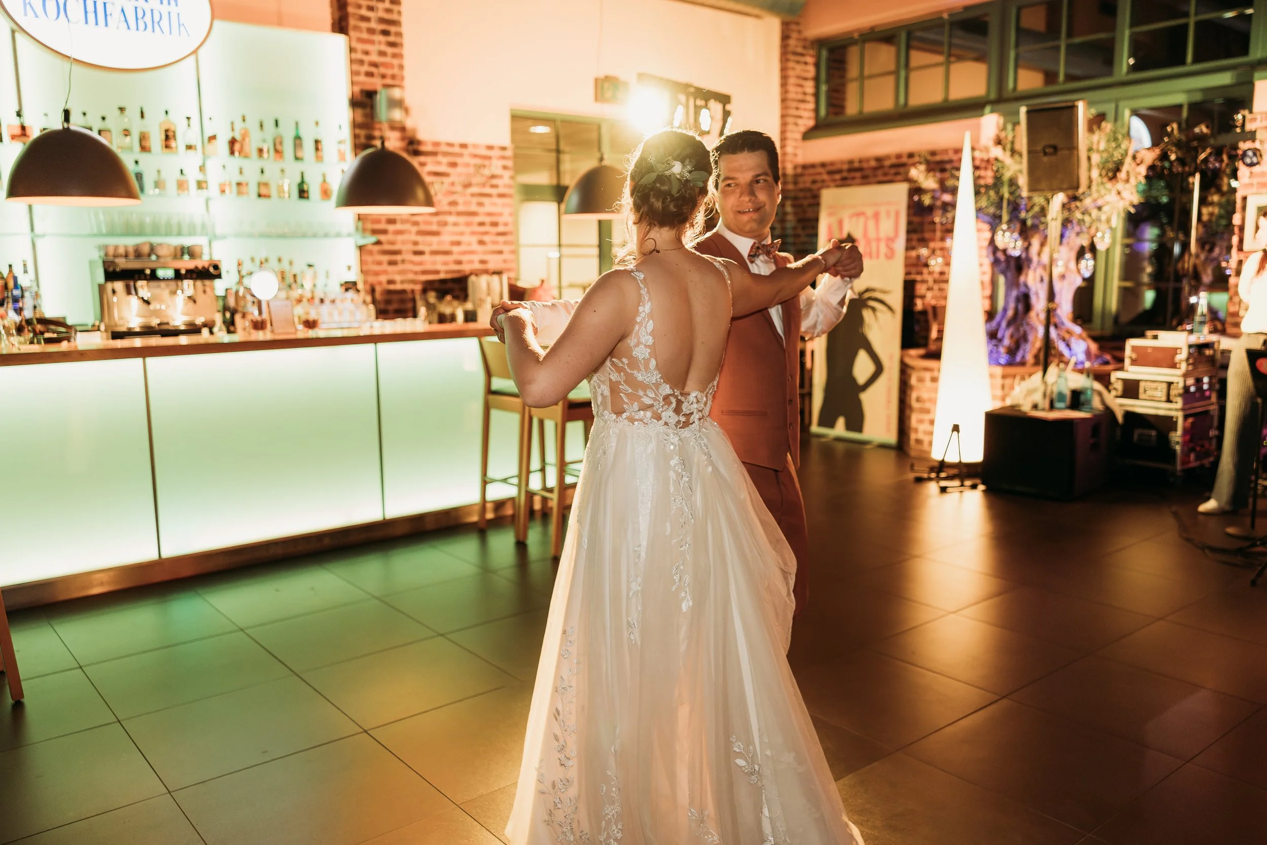Brautpaar beim Hochzeitstanz in Rodgau