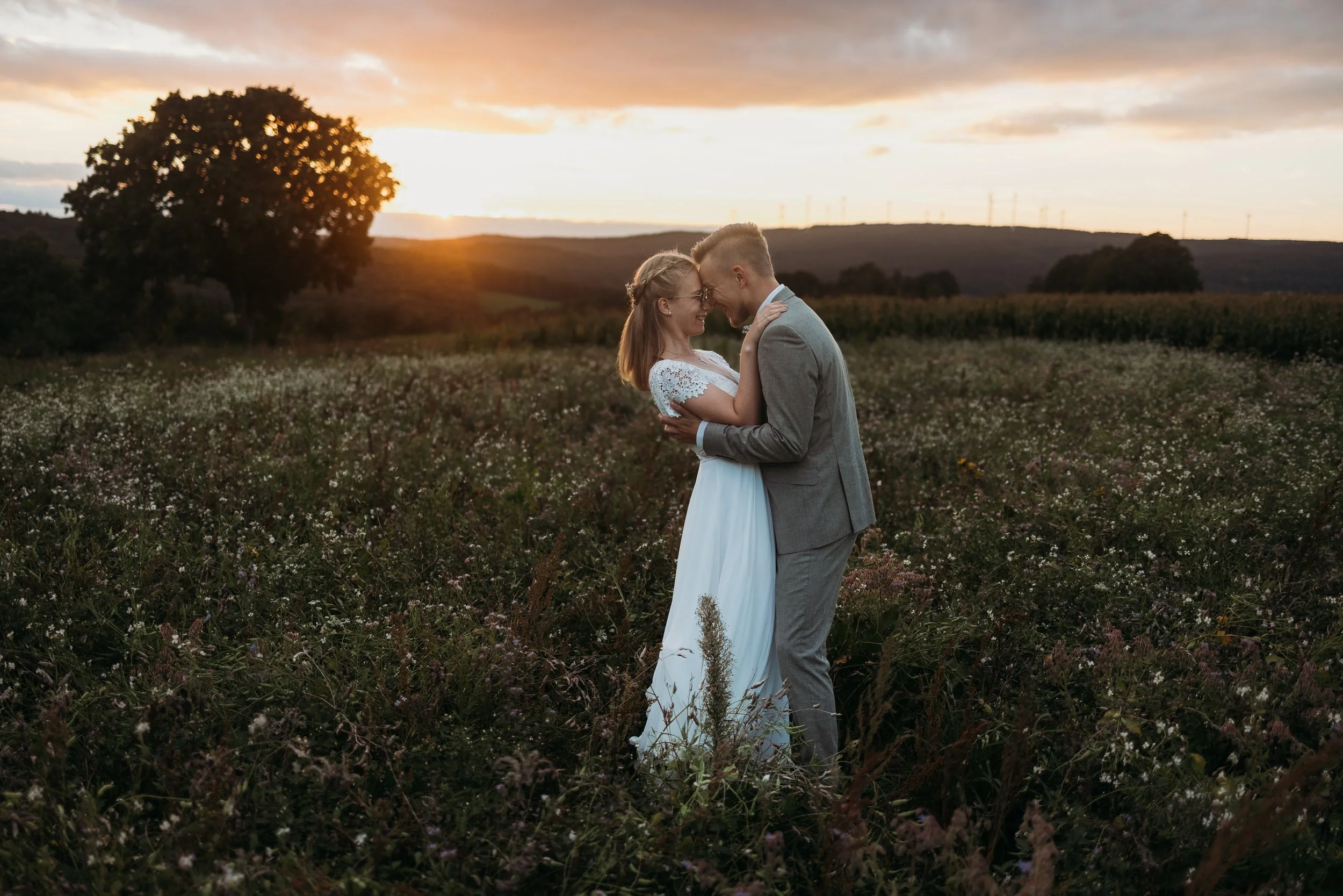 Brautpaar bei einem After Wedding Shooting in Rodgau