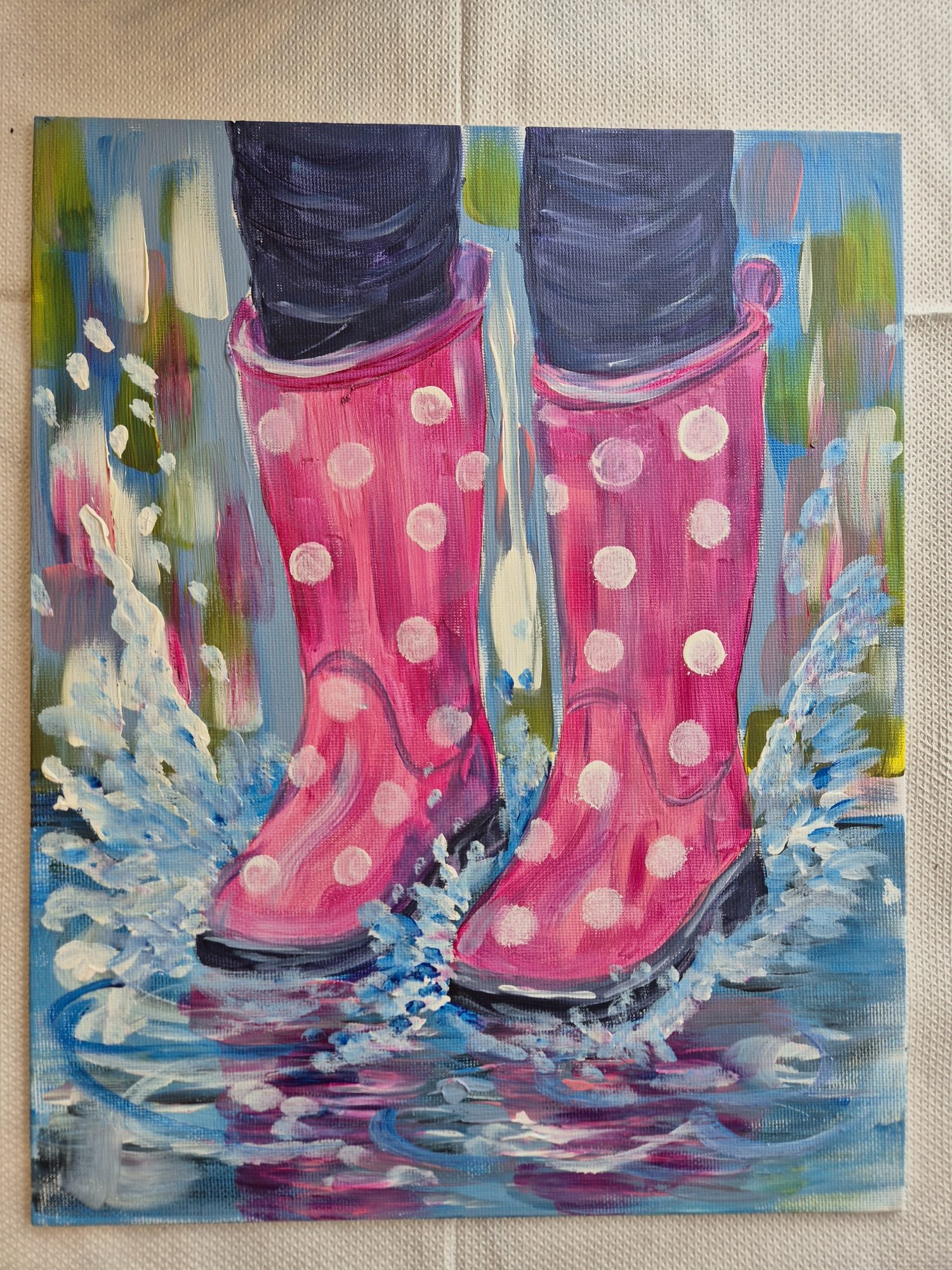Saturday Morning Workshop - Splashing in Puddles