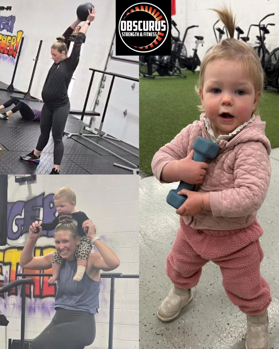 She&rsquo;s been training with us since day one. Literally&hellip; 🎀

📍 Obscurus Strength &amp; Fitness - 3777 Lapeer Road, Suite 1A Port Huron, MI 48060
📱 810-824-6552