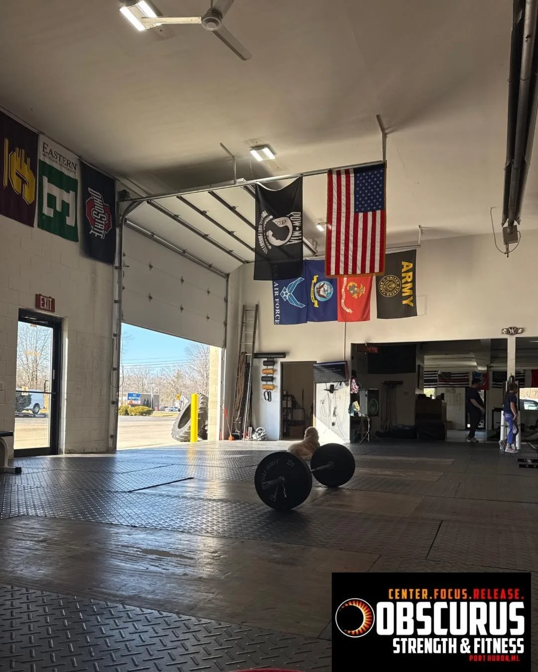 The door (was) open (Monday) &amp; the sun was shining! 

There&rsquo;s no better time to join a community that actually makes the gym the place you WANT to be. Don&rsquo;t wait for summer to start&mdash;the best seat in the house is open for you!🛡️