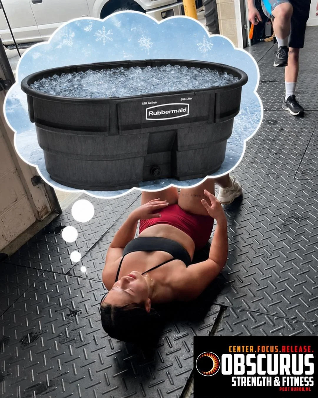 DID SOMEONE SAY ICE BATH?! 🧊

BACK from hibernation and colder than ever - RETURNING FOR MURPH 2026!!!. Survive the workout&hellip; then earn your plunge in the ice tub. 💪❄️

📍 OBSCURUS STRENGTH &amp; FITNESS - 3777 Lapeer Road, Suite 1A Port Huro