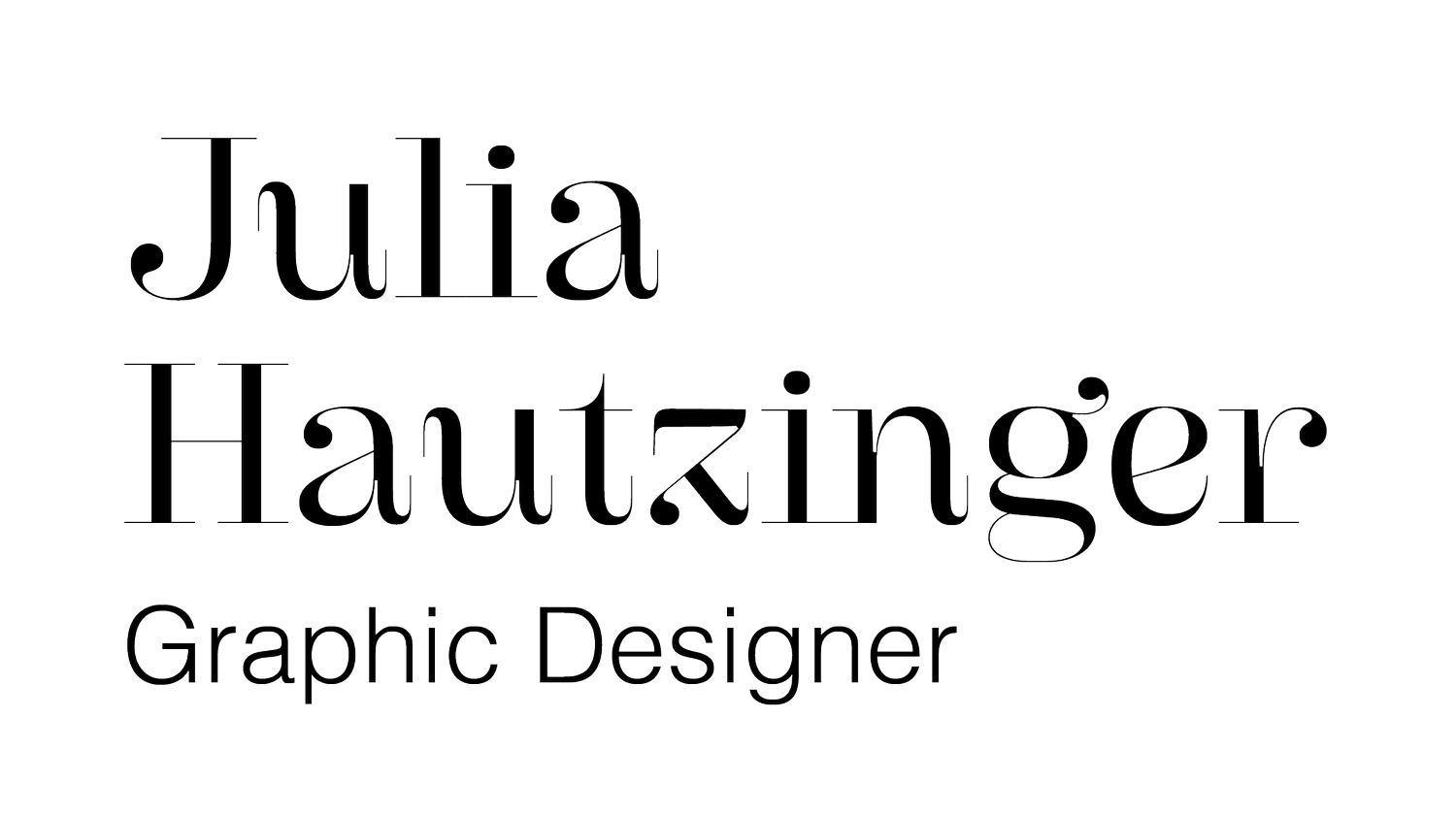 Julia Hautzinger