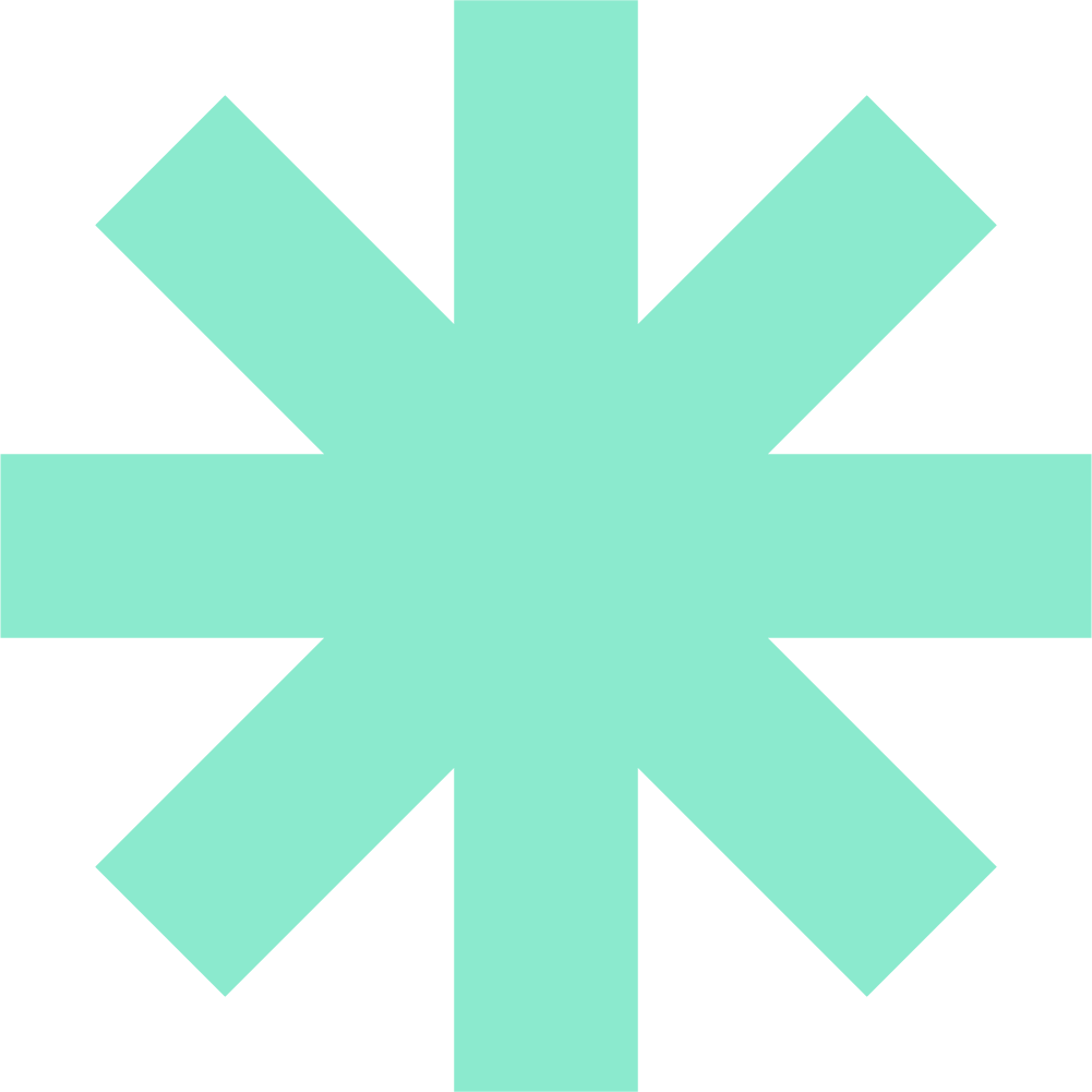 teal asterisk icon