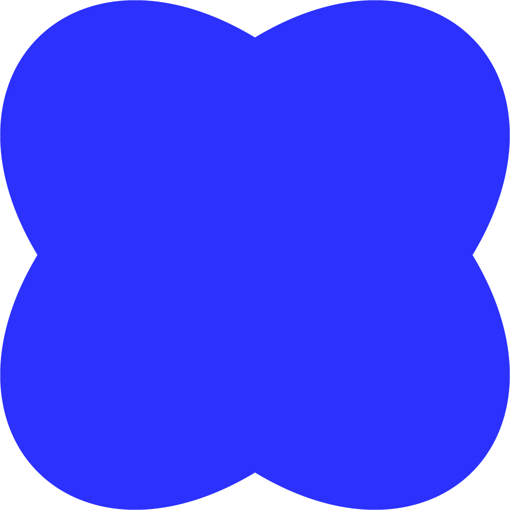 blue shape icon