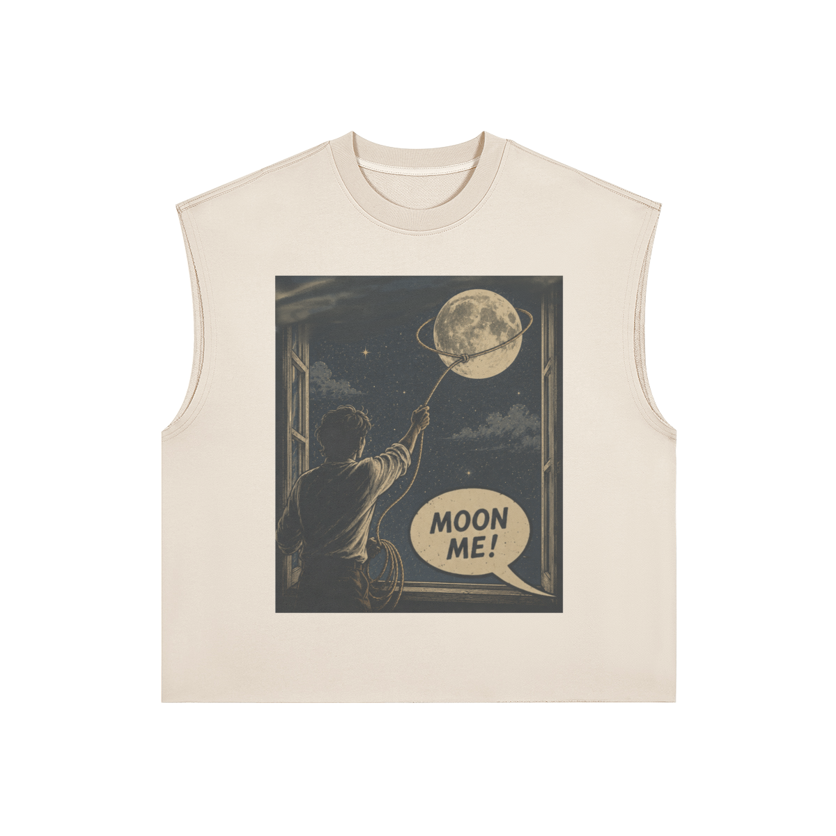 Moon Me - Muscle Tee