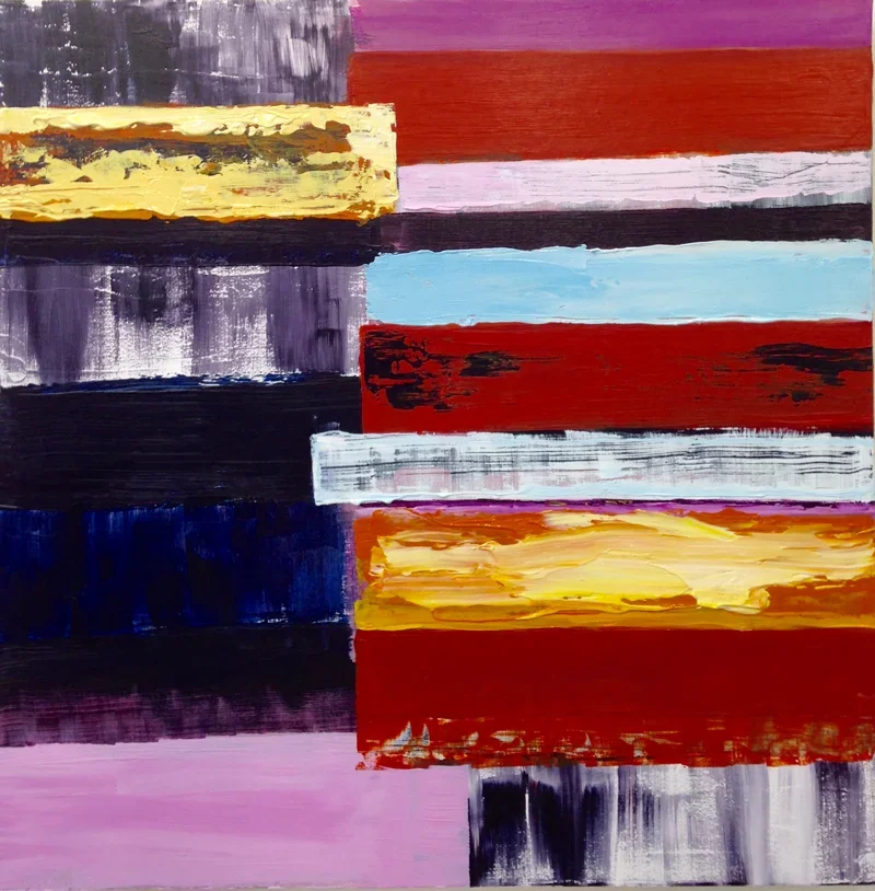 Thicknesses
2016
Acrylic on panel
24 x 24 inches