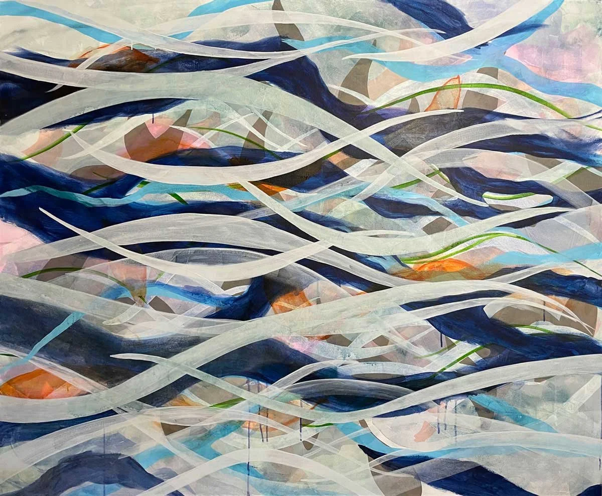 Riparian Diluvian: Current
2023
Acrylic on panel
48 x 60 inches