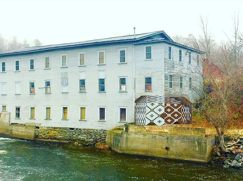 Johnson Woolen Mill
Photographic rendition of visual intervention, 2015