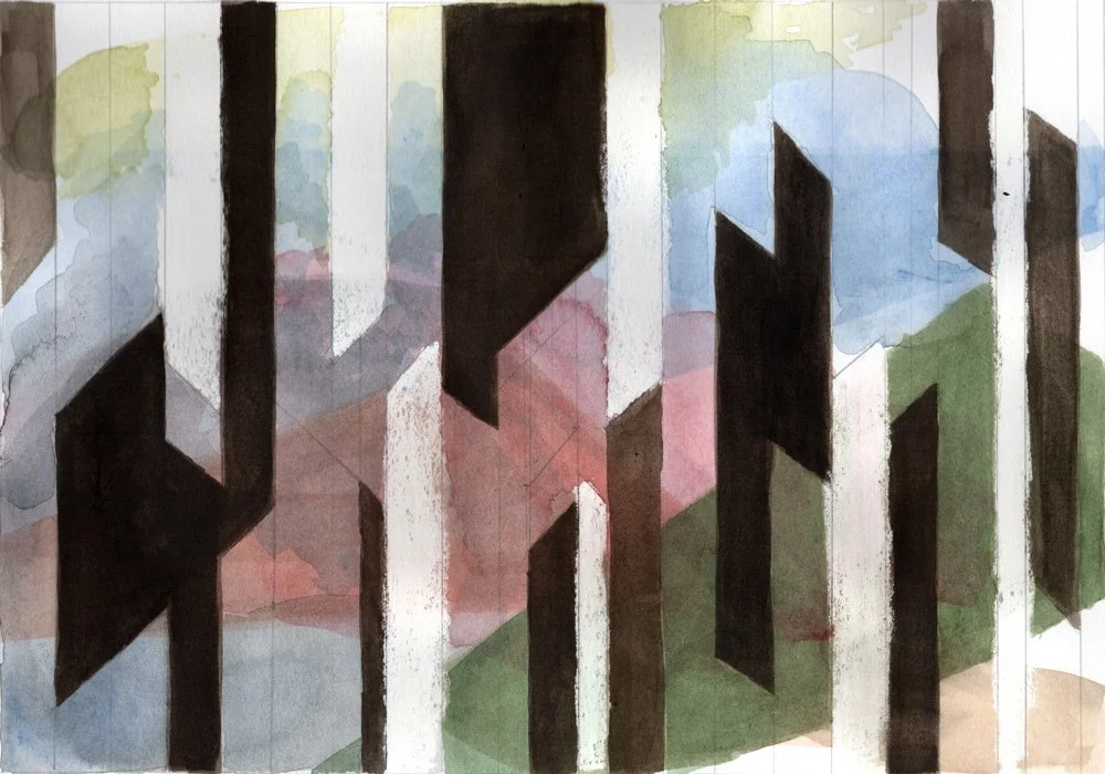 Forest Patterns 9
2022
Gouache on paper
8 x 11 inches