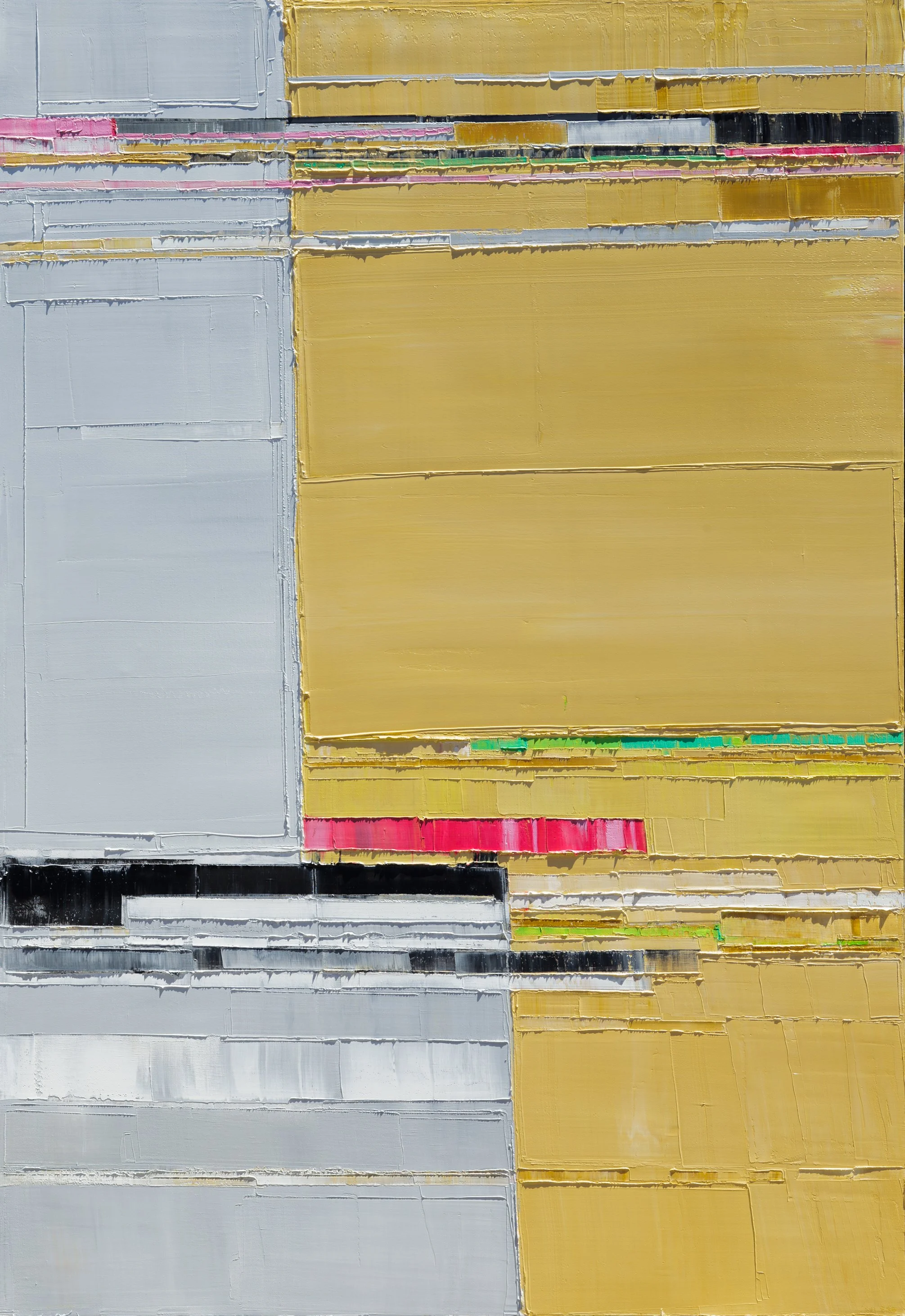 Attempt to Cross 21, 2016
Oil on canvas
72×48 inches